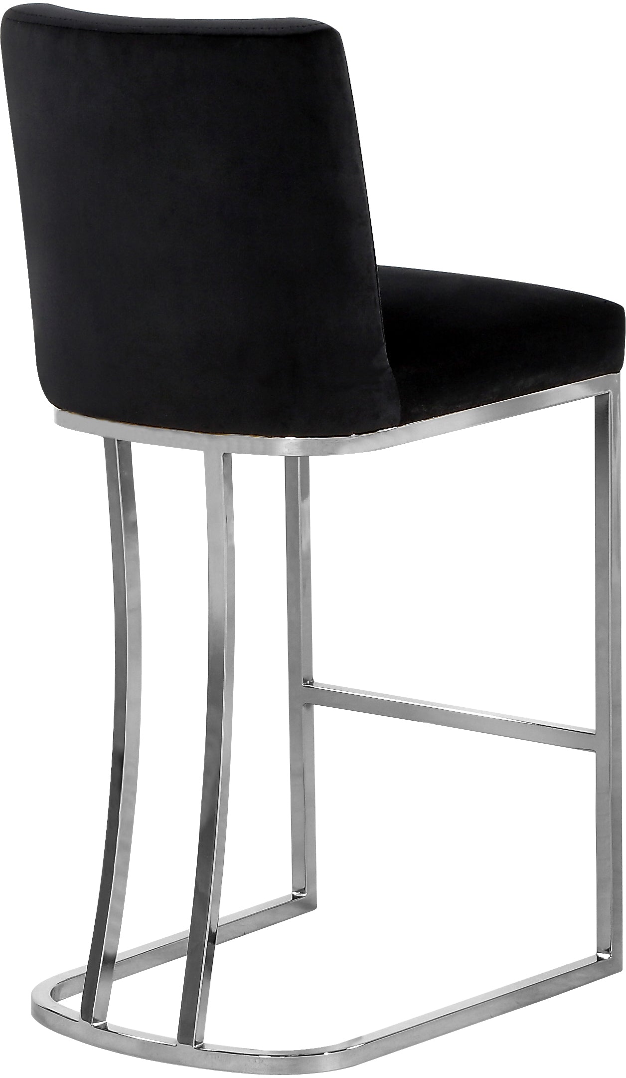 Heidi Velvet Stool - Furniture Depot