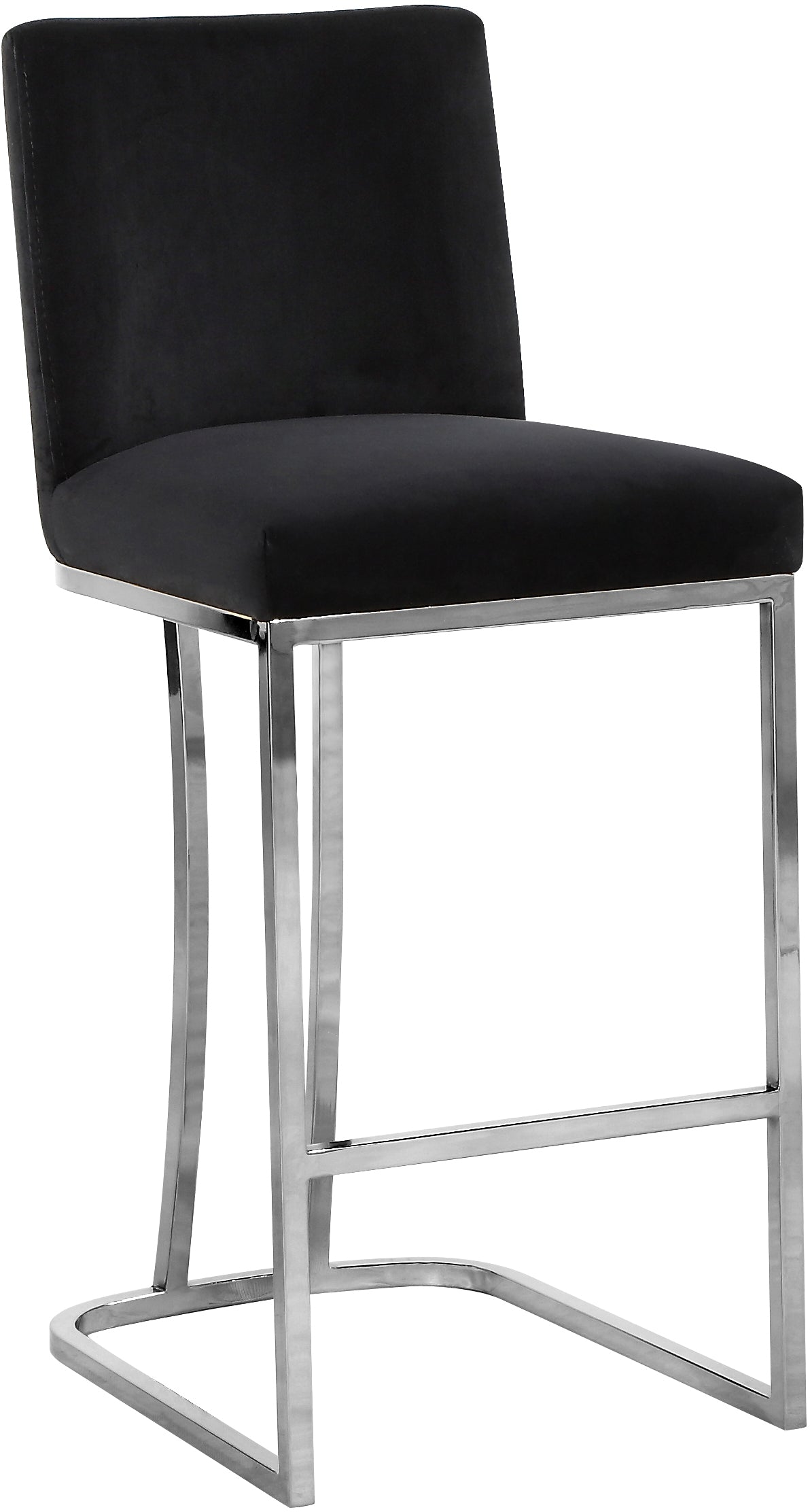 Heidi Velvet Stool - Furniture Depot