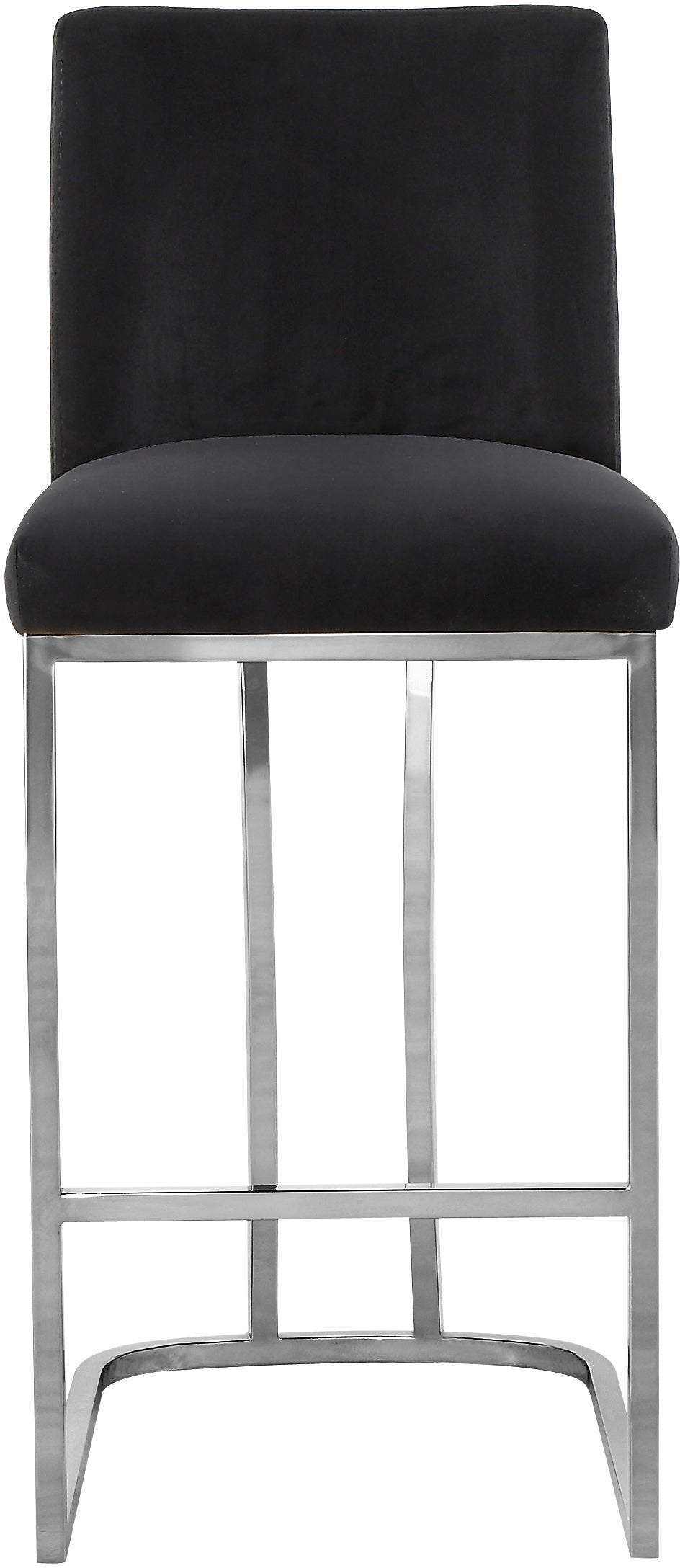 Heidi Velvet Stool - Furniture Depot
