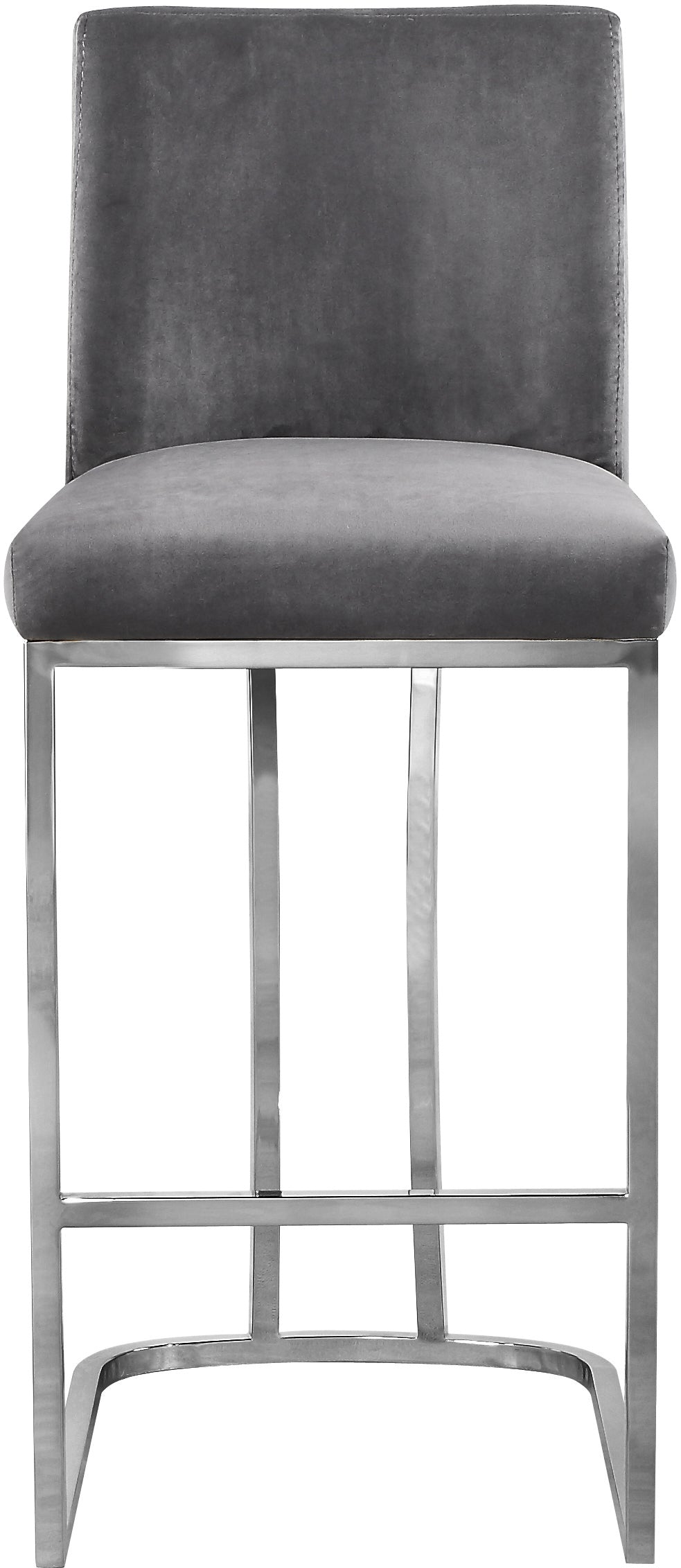 Heidi Velvet Stool - Furniture Depot