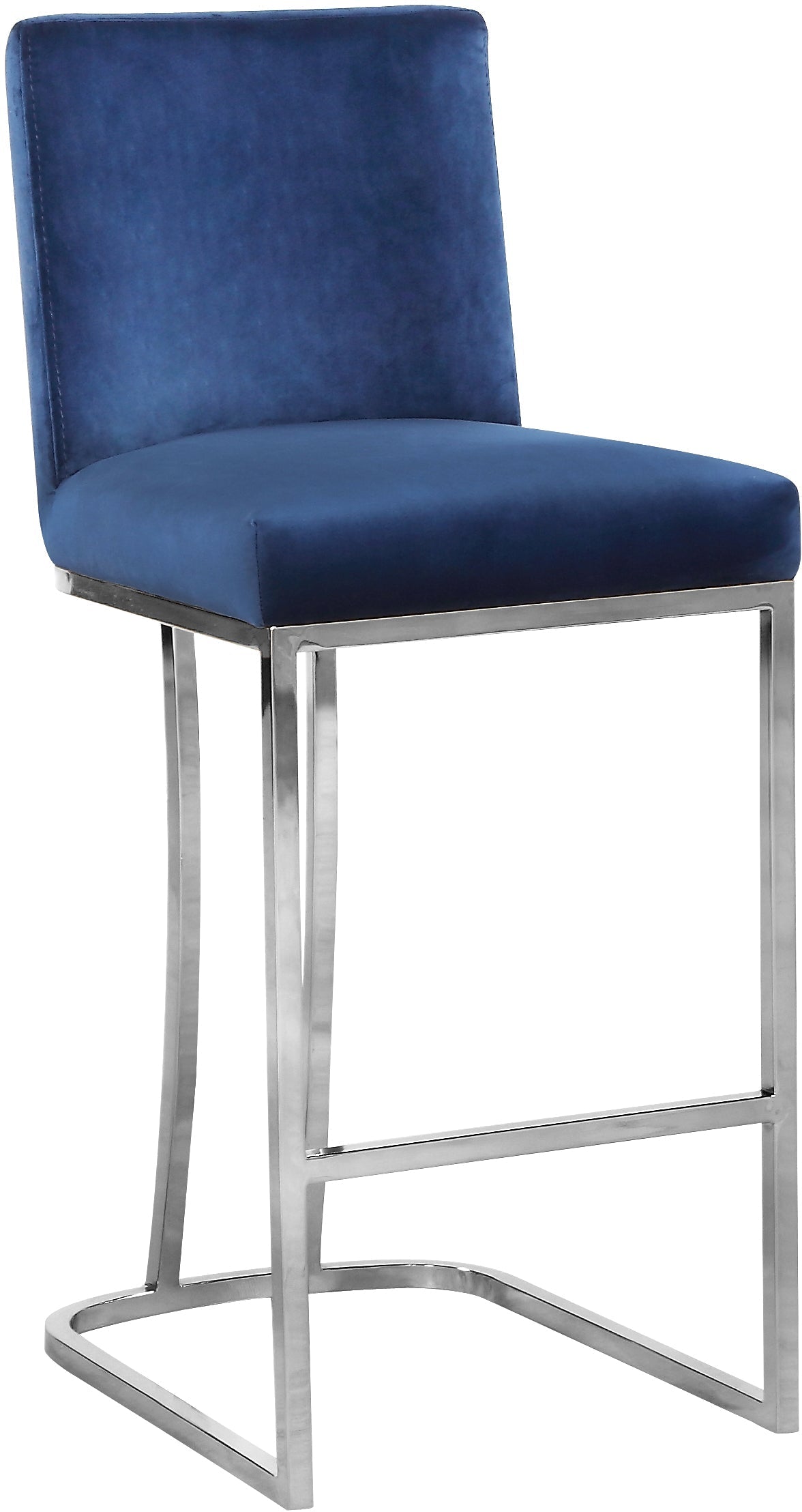 Heidi Velvet Stool - Furniture Depot