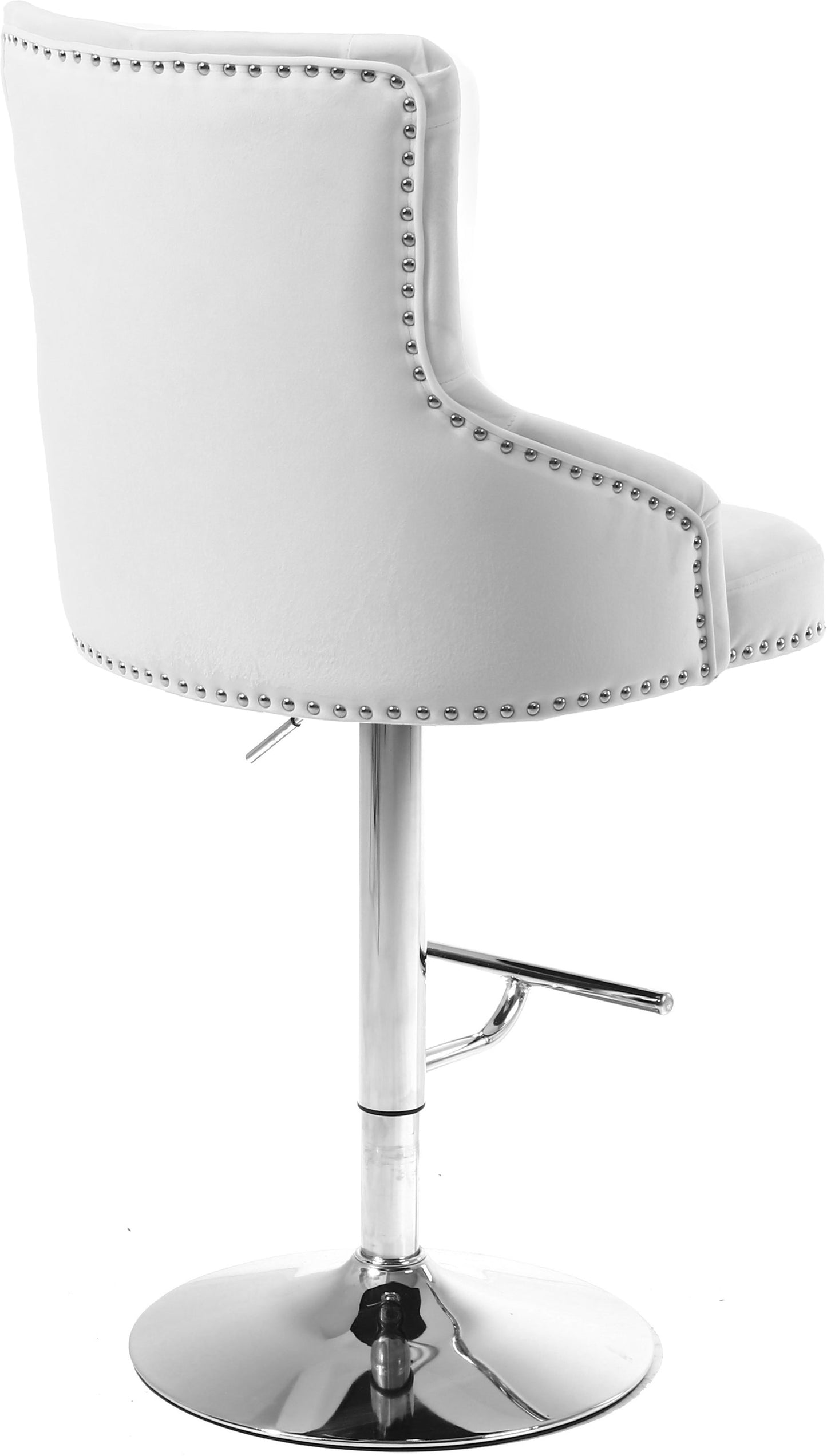 Claude Velvet Adjustable Stool - Furniture Depot (7679015158008)