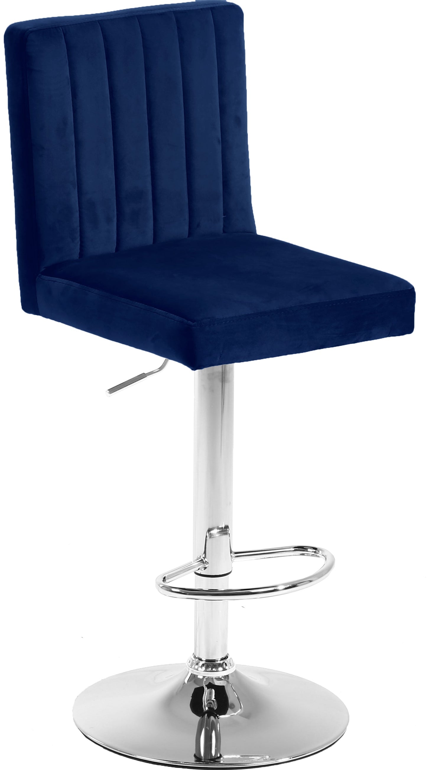 Joel Velvet Adjustable Stool - Furniture Depot (7679015223544)