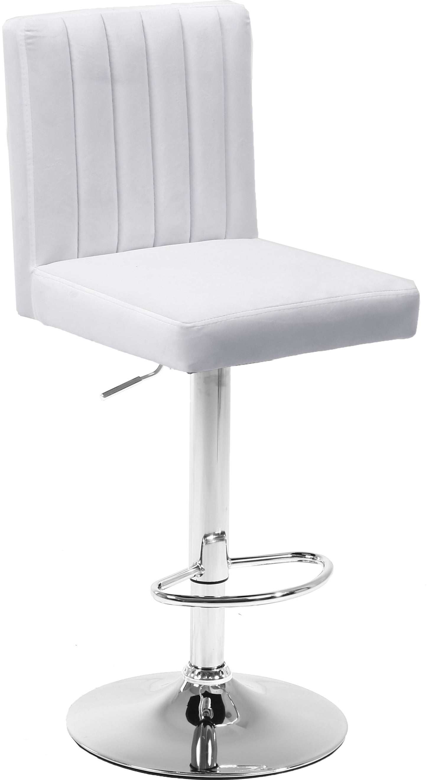 Joel Velvet Adjustable Stool - Furniture Depot (7679015223544)