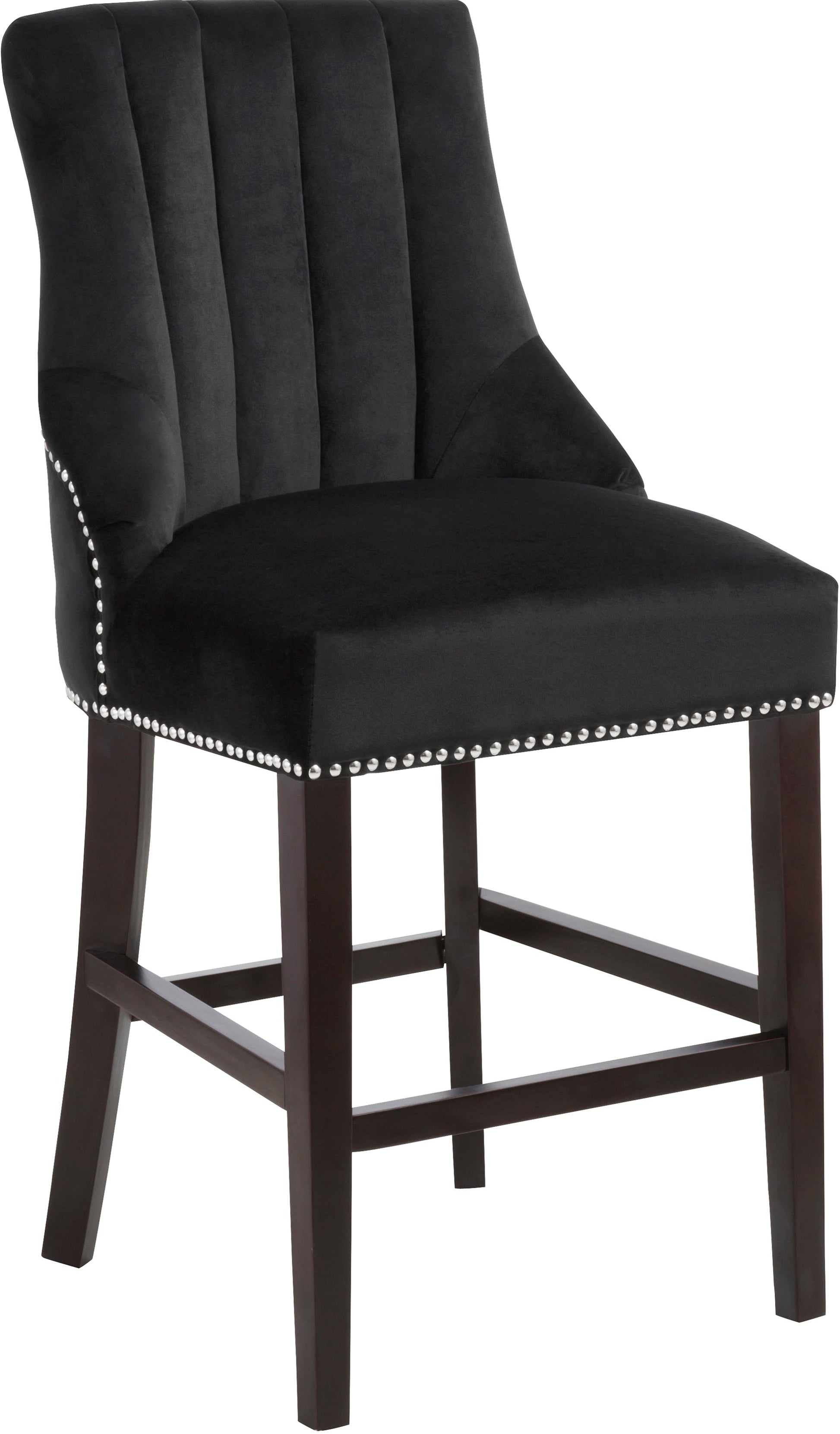 Oxford Velvet Stool - Furniture Depot