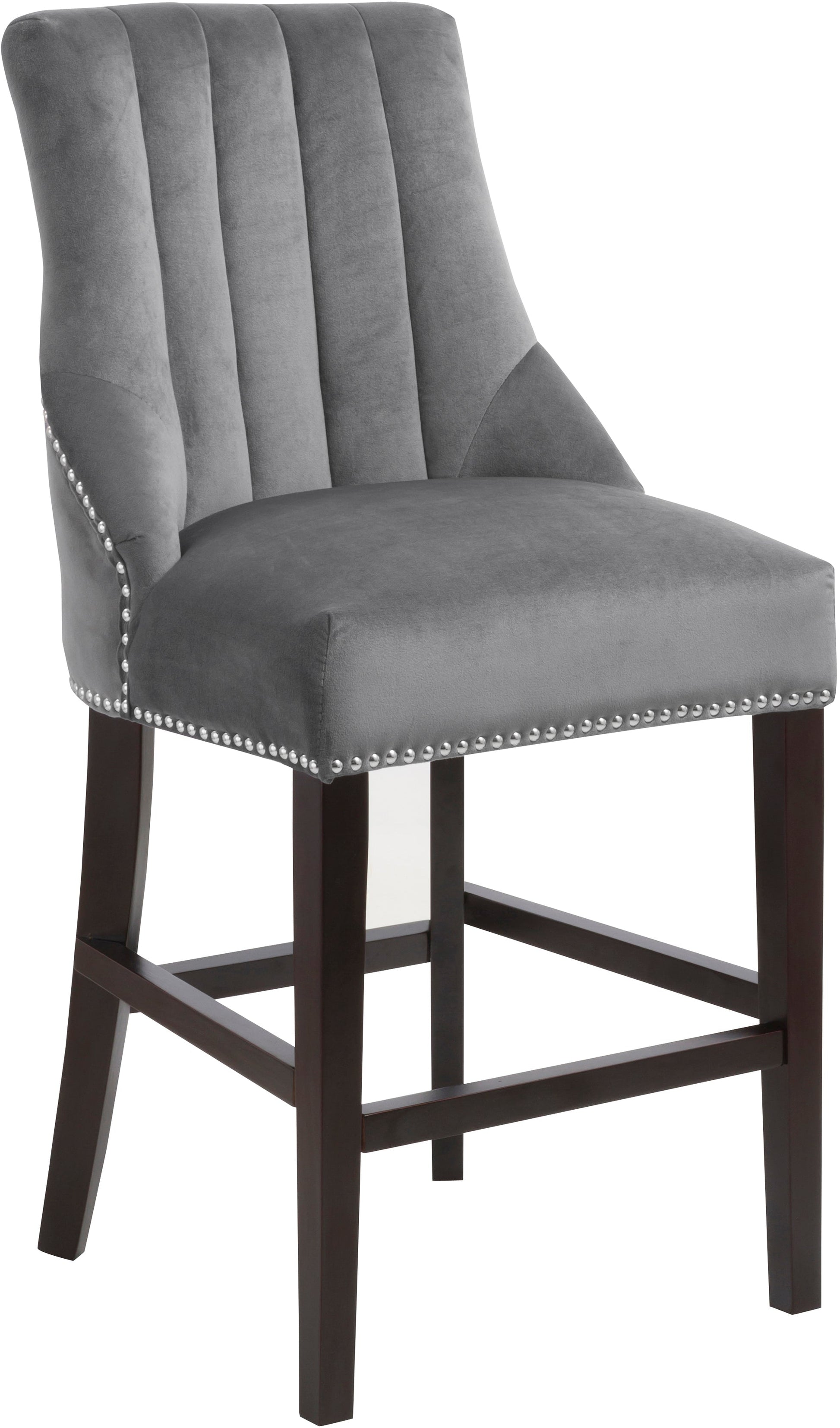 Oxford Velvet Stool - Furniture Depot