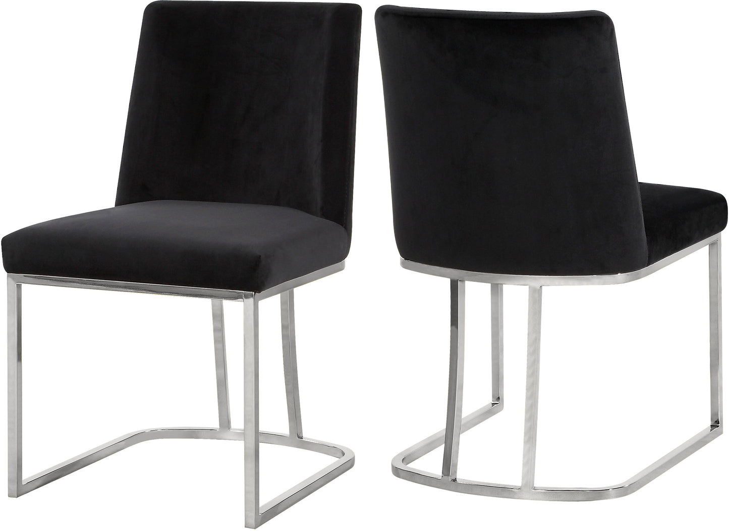 Heidi Velvet Dining Chair - Furniture Depot (7679015682296)