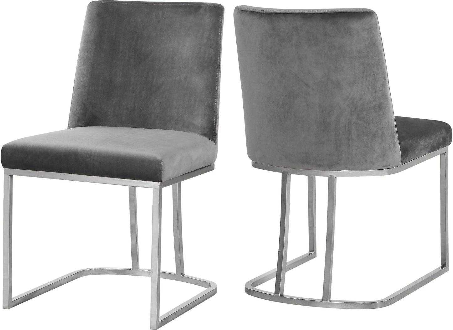 Heidi Velvet Dining Chair - Furniture Depot (7679015682296)