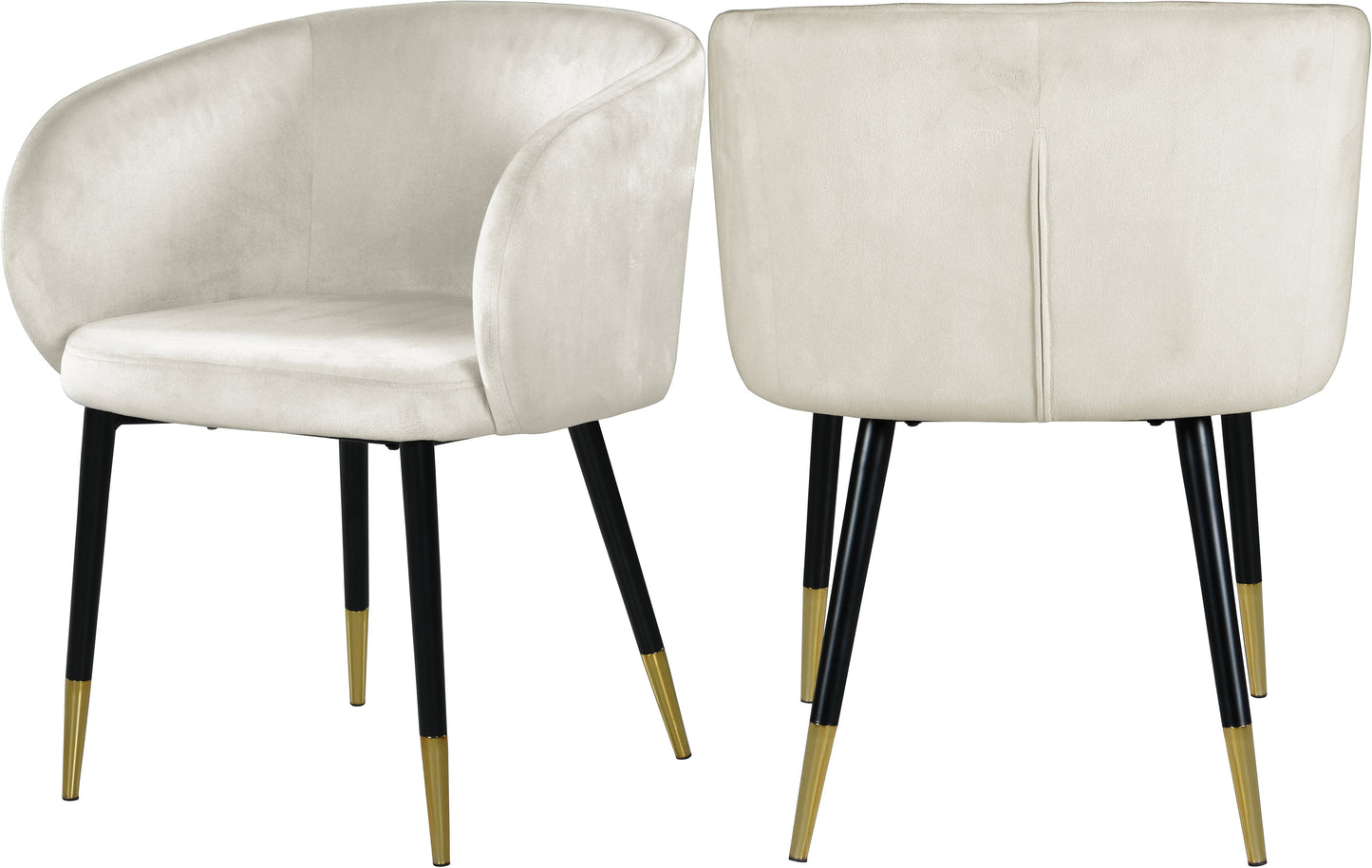 Louise Velvet Dining Chair - Furniture Depot