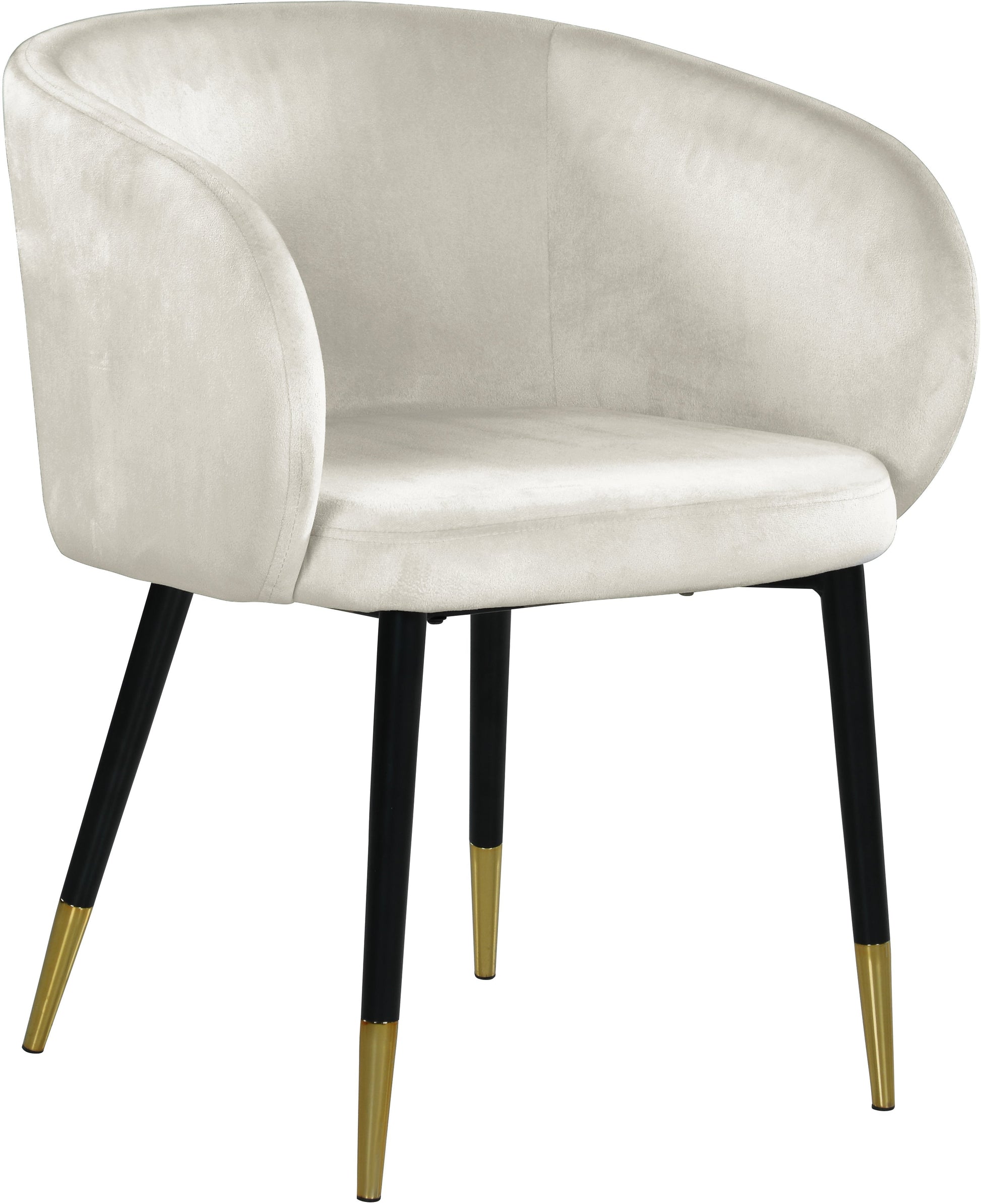 Louise Velvet Dining Chair - Furniture Depot