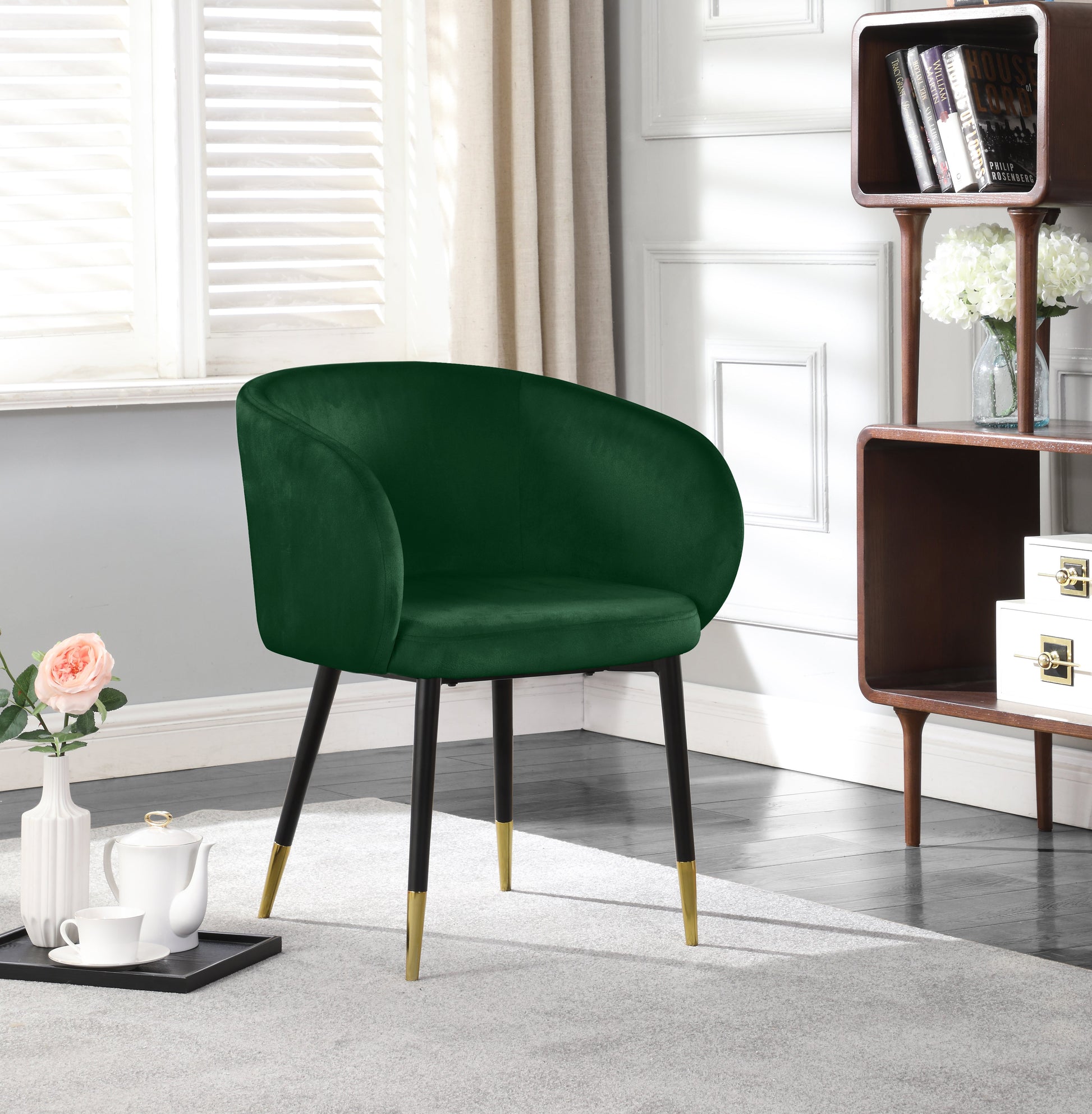 Louise Velvet Dining Chair - Furniture Depot