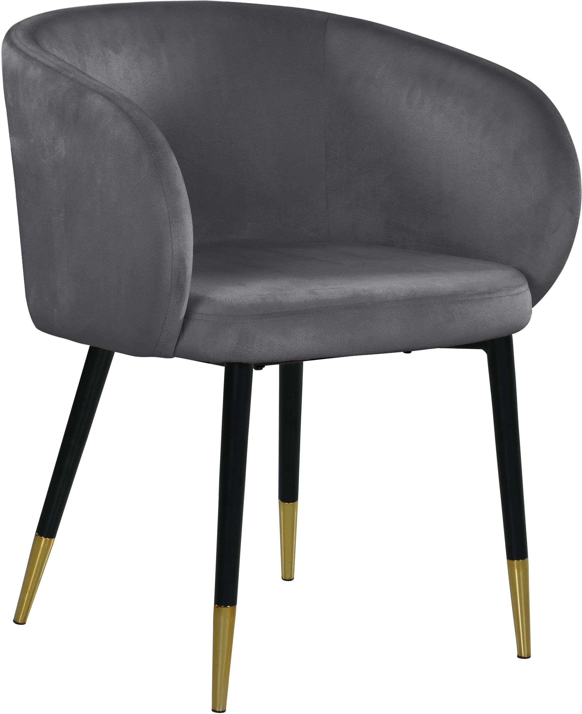 Louise Velvet Dining Chair - Furniture Depot