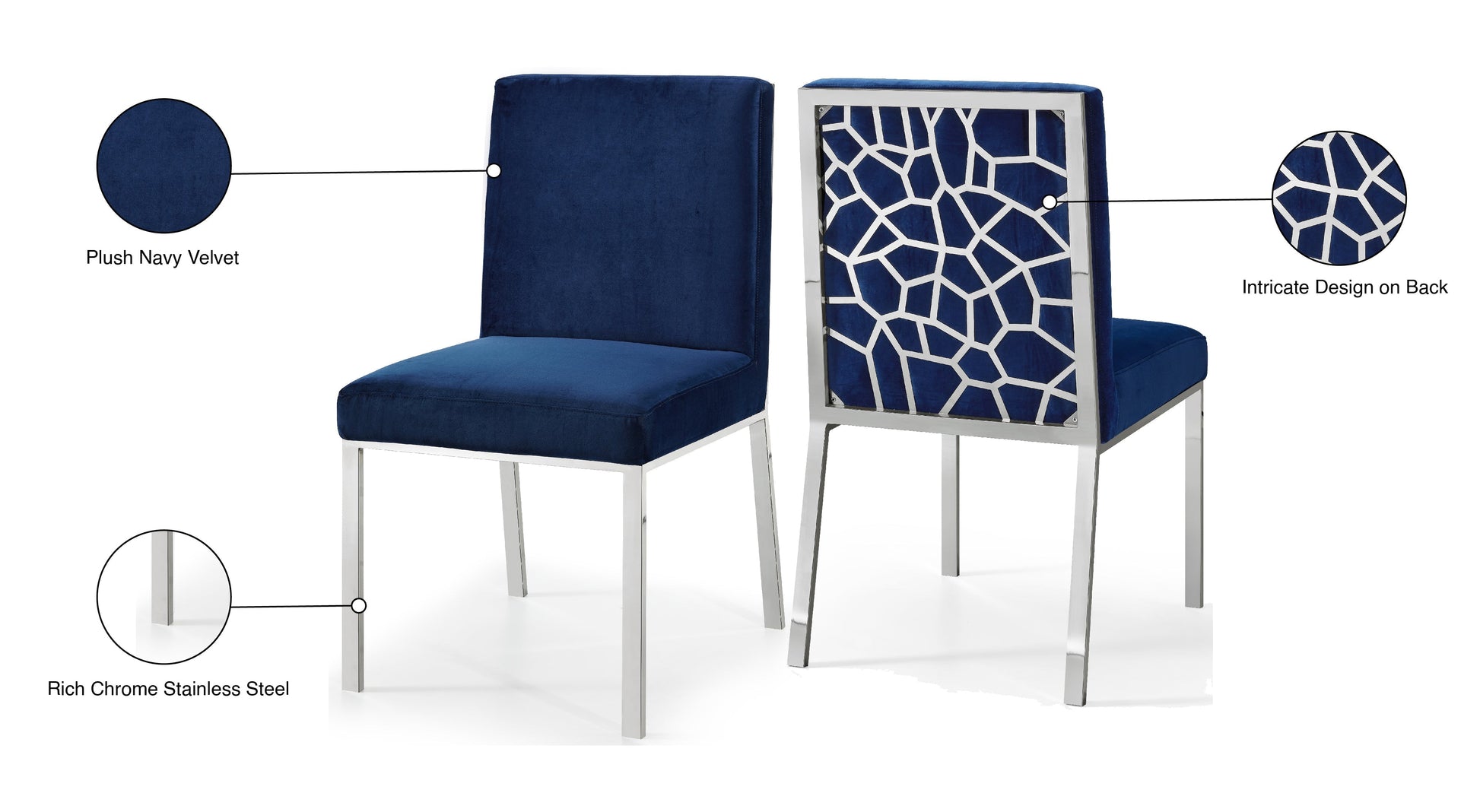 Opal Velvet Dining Chair - Furniture Depot (7679016108280)