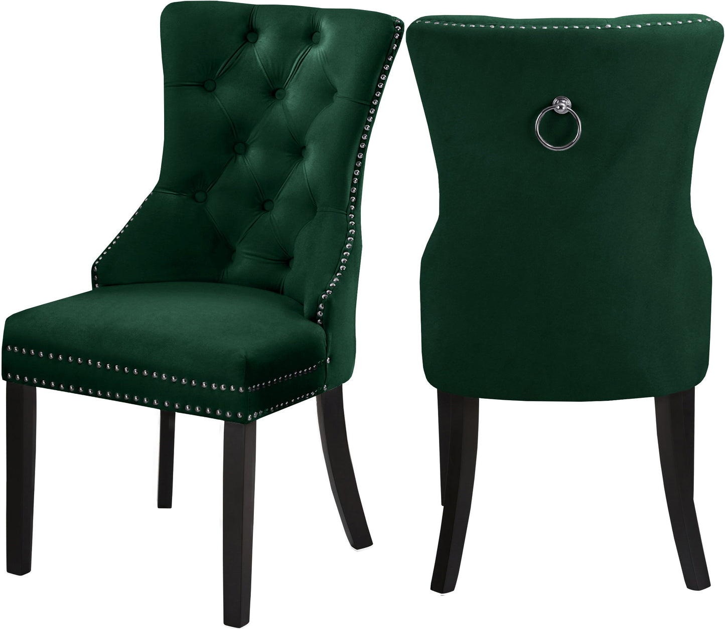 Nikki Velvet Dining Chair - Furniture Depot