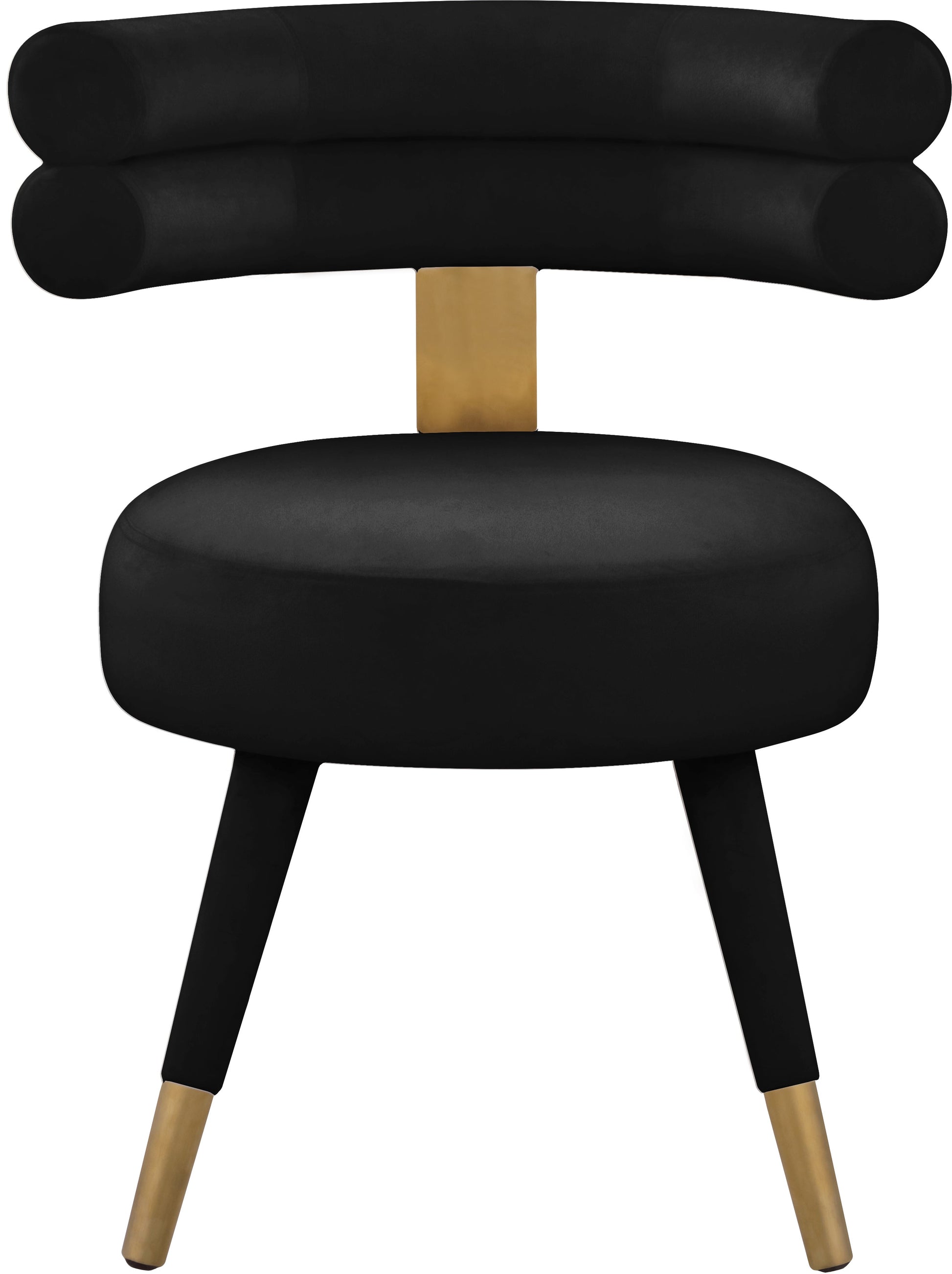 Fitzroy Velvet Dining Chair - Furniture Depot