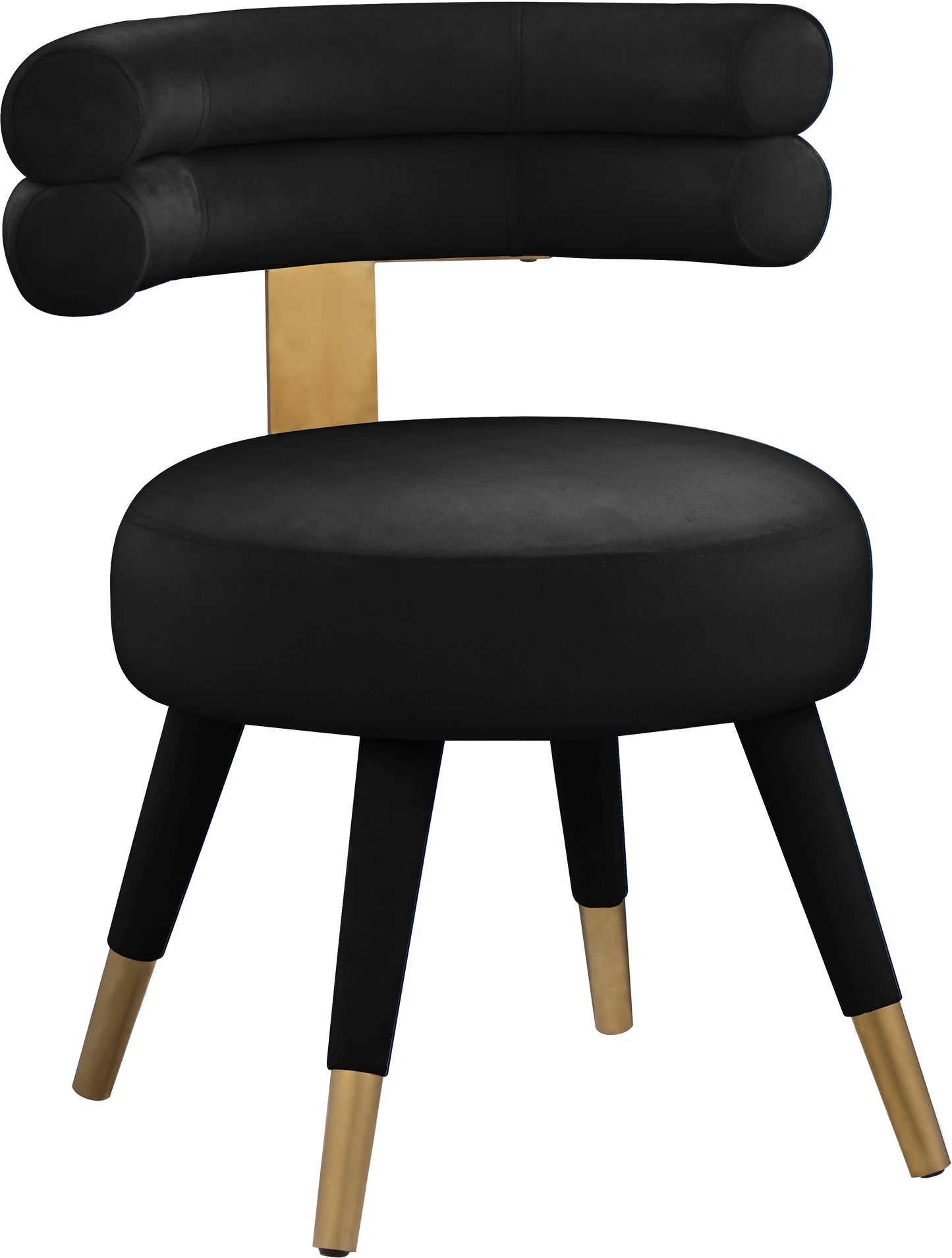Fitzroy Velvet Dining Chair - Furniture Depot