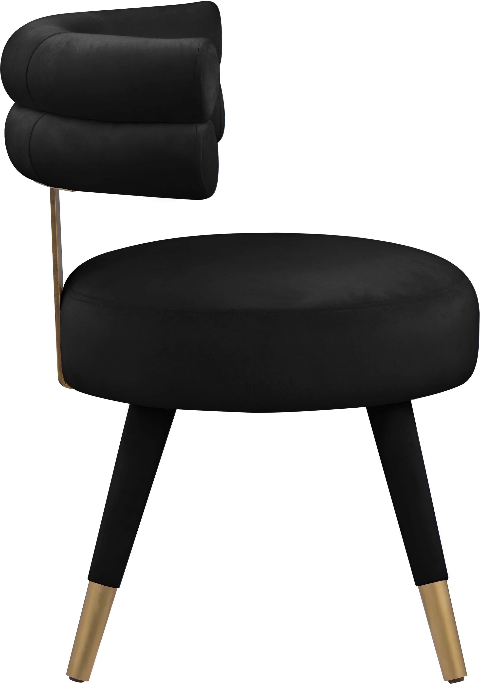 Fitzroy Velvet Dining Chair - Furniture Depot