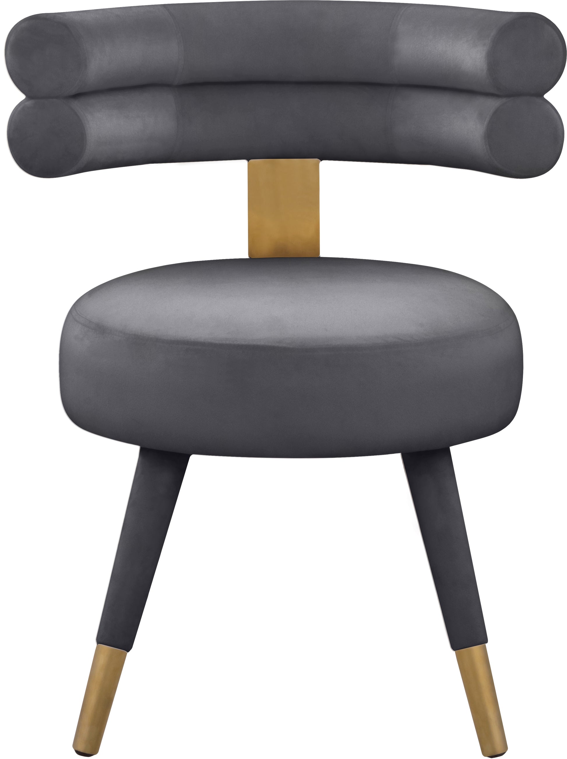 Fitzroy Velvet Dining Chair - Furniture Depot