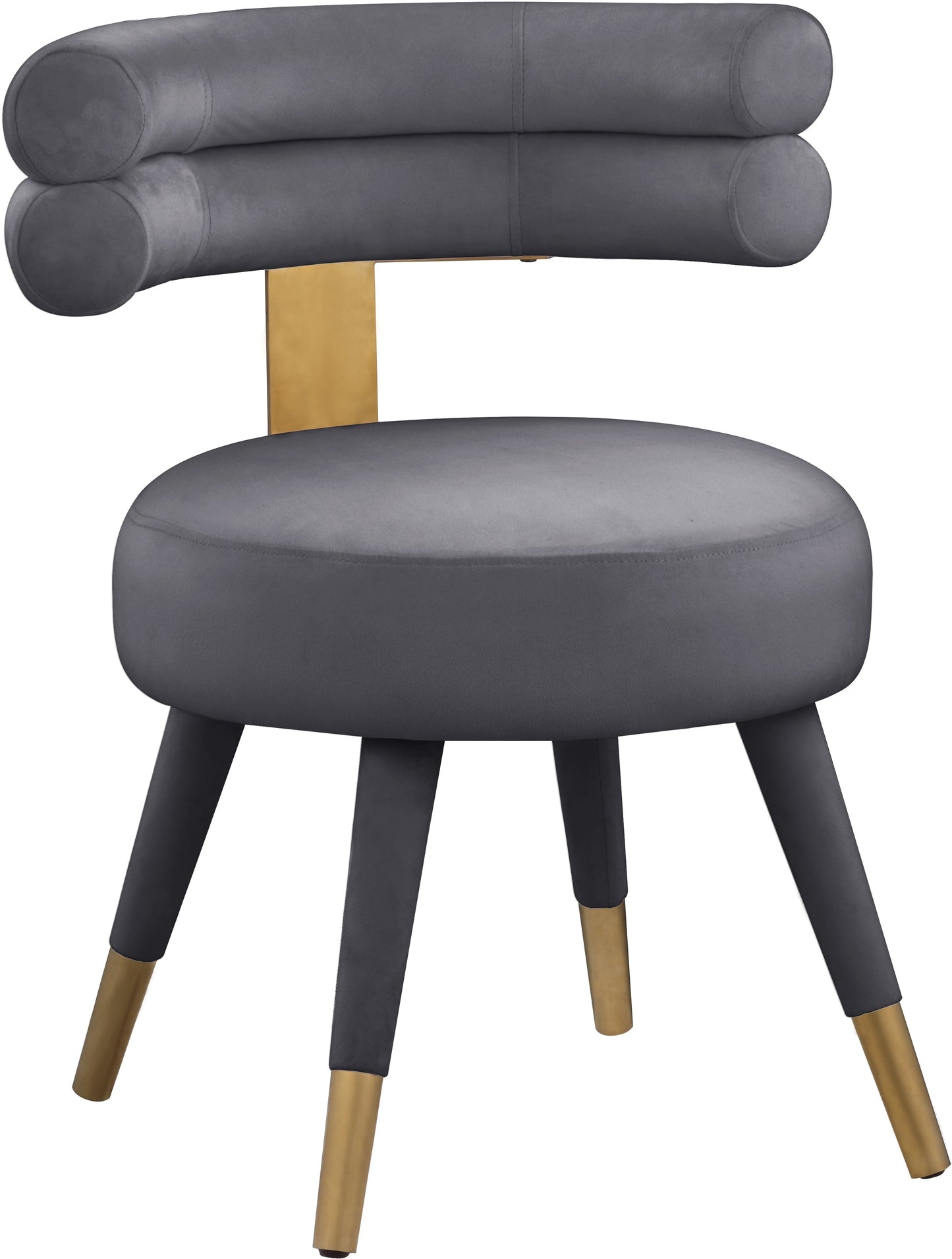 Fitzroy Velvet Dining Chair - Furniture Depot