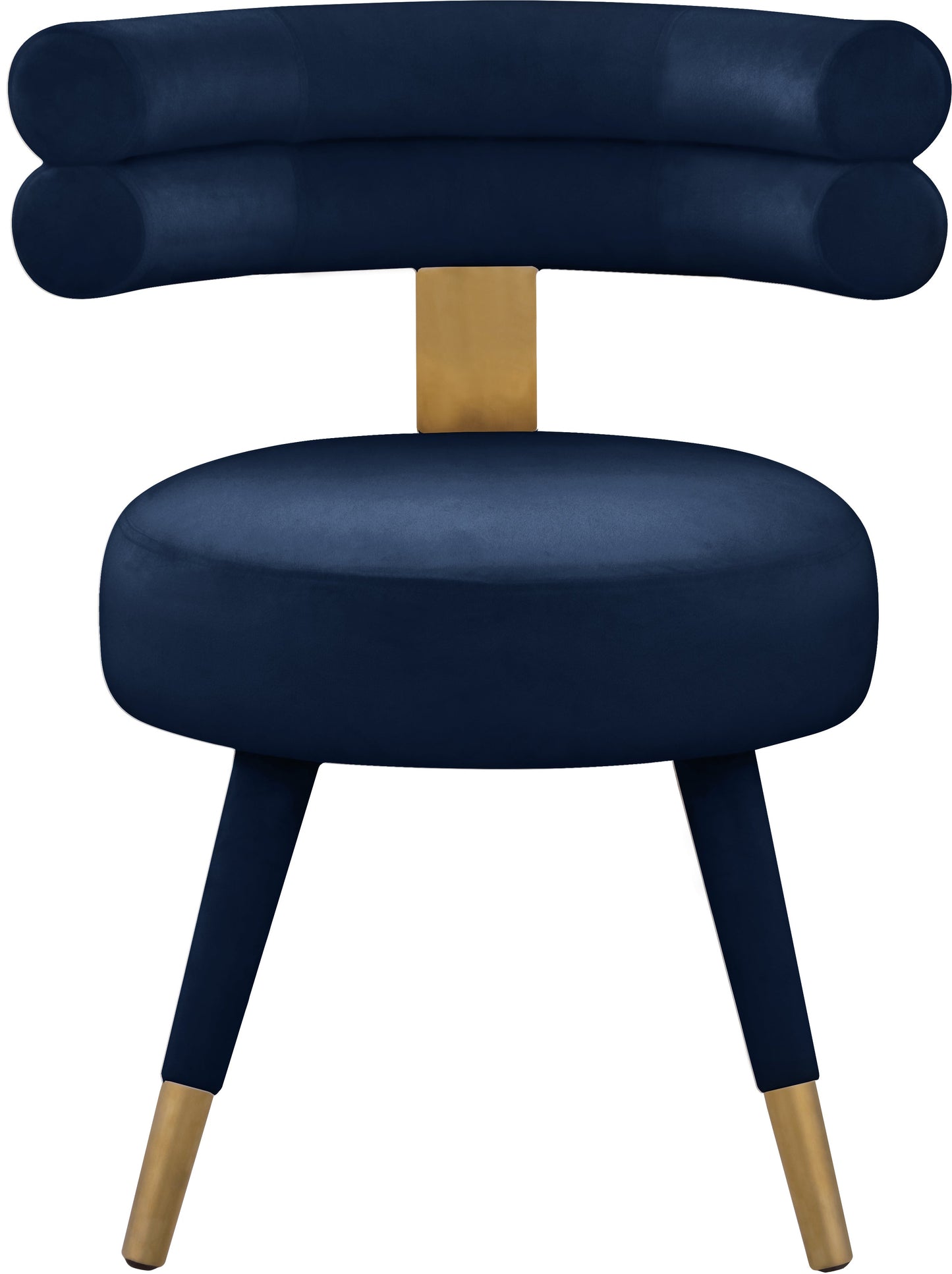 Fitzroy Velvet Dining Chair - Furniture Depot