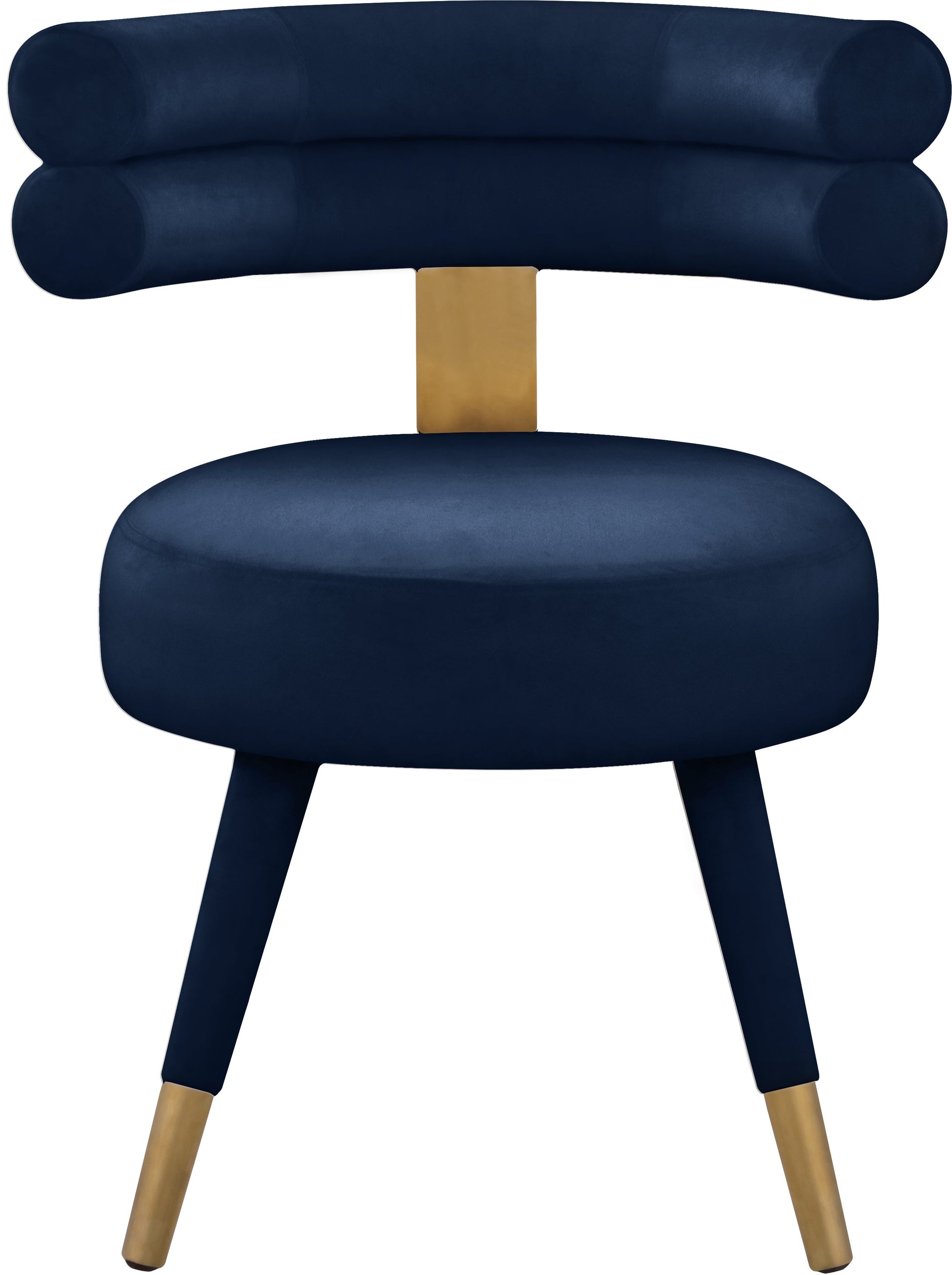 Fitzroy Velvet Dining Chair - Furniture Depot