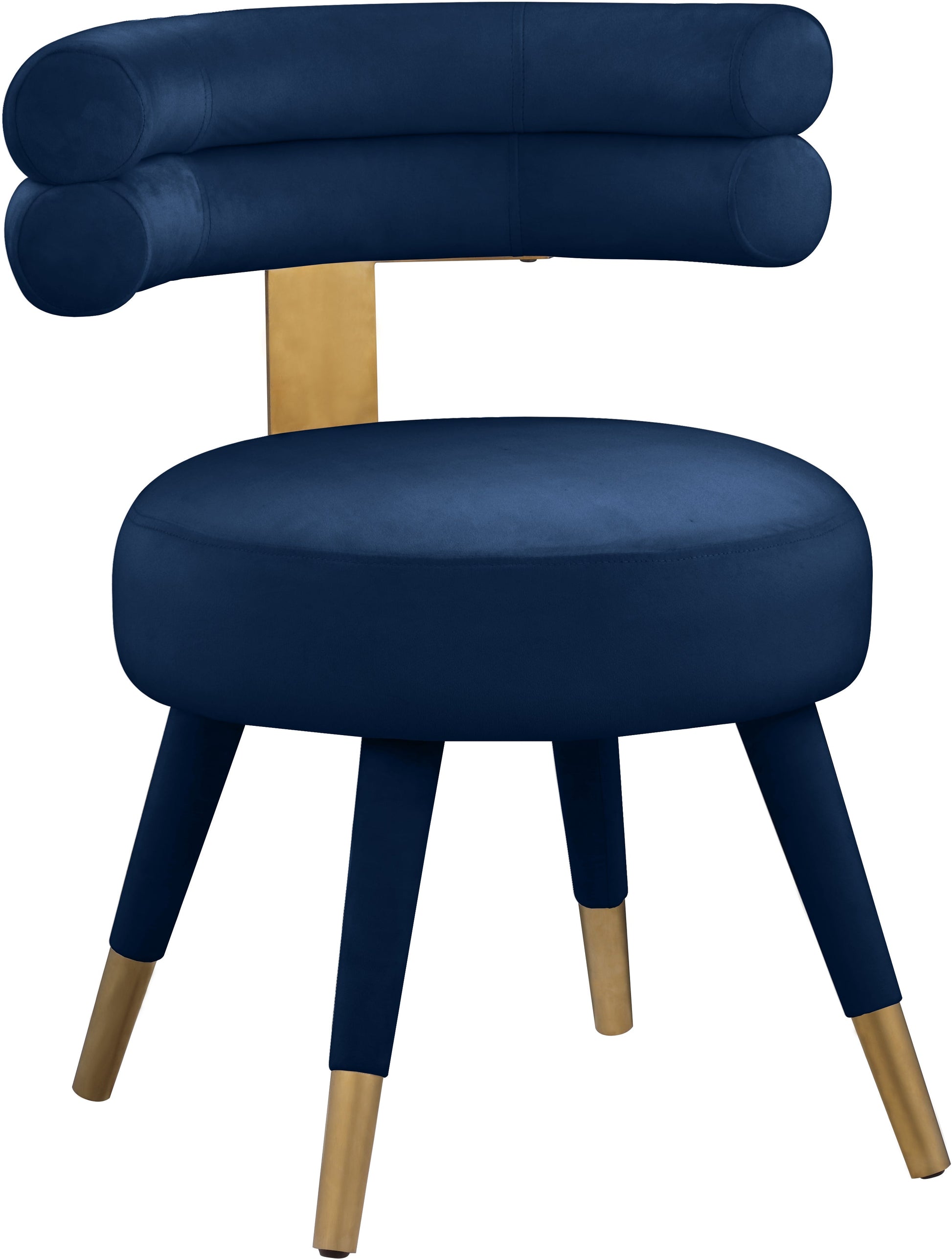 Fitzroy Velvet Dining Chair - Furniture Depot