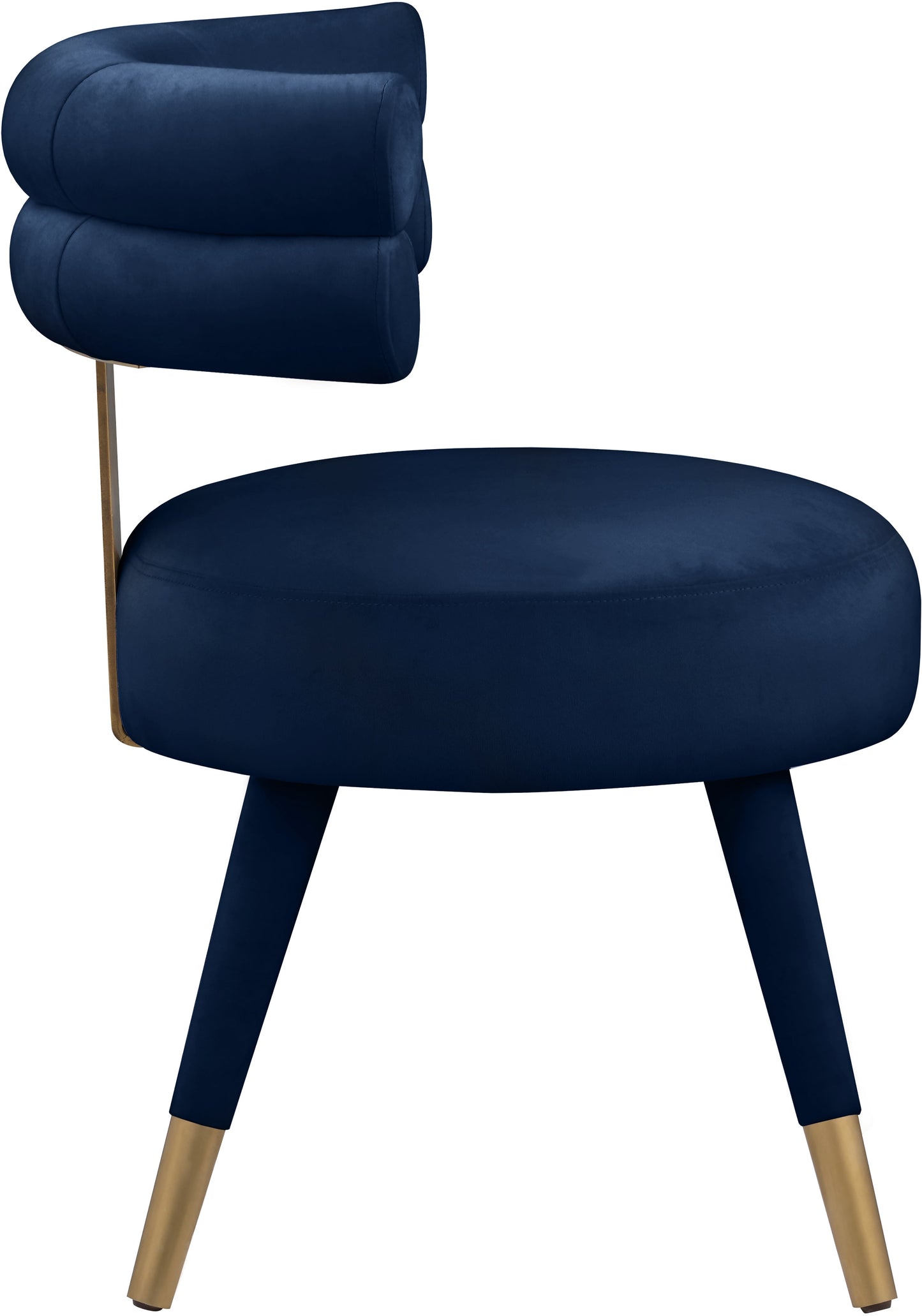 Fitzroy Velvet Dining Chair - Furniture Depot