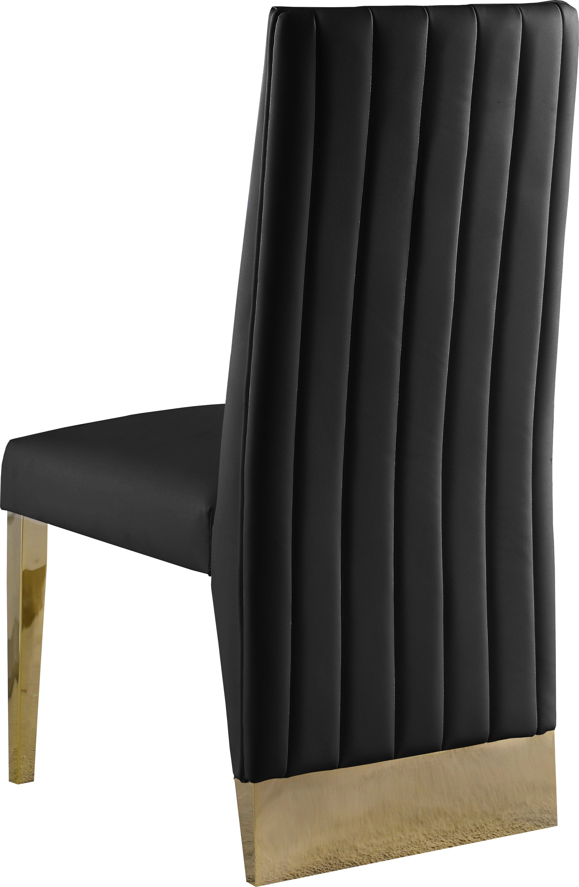 Porsha Faux Leather Dining Chair - Furniture Depot