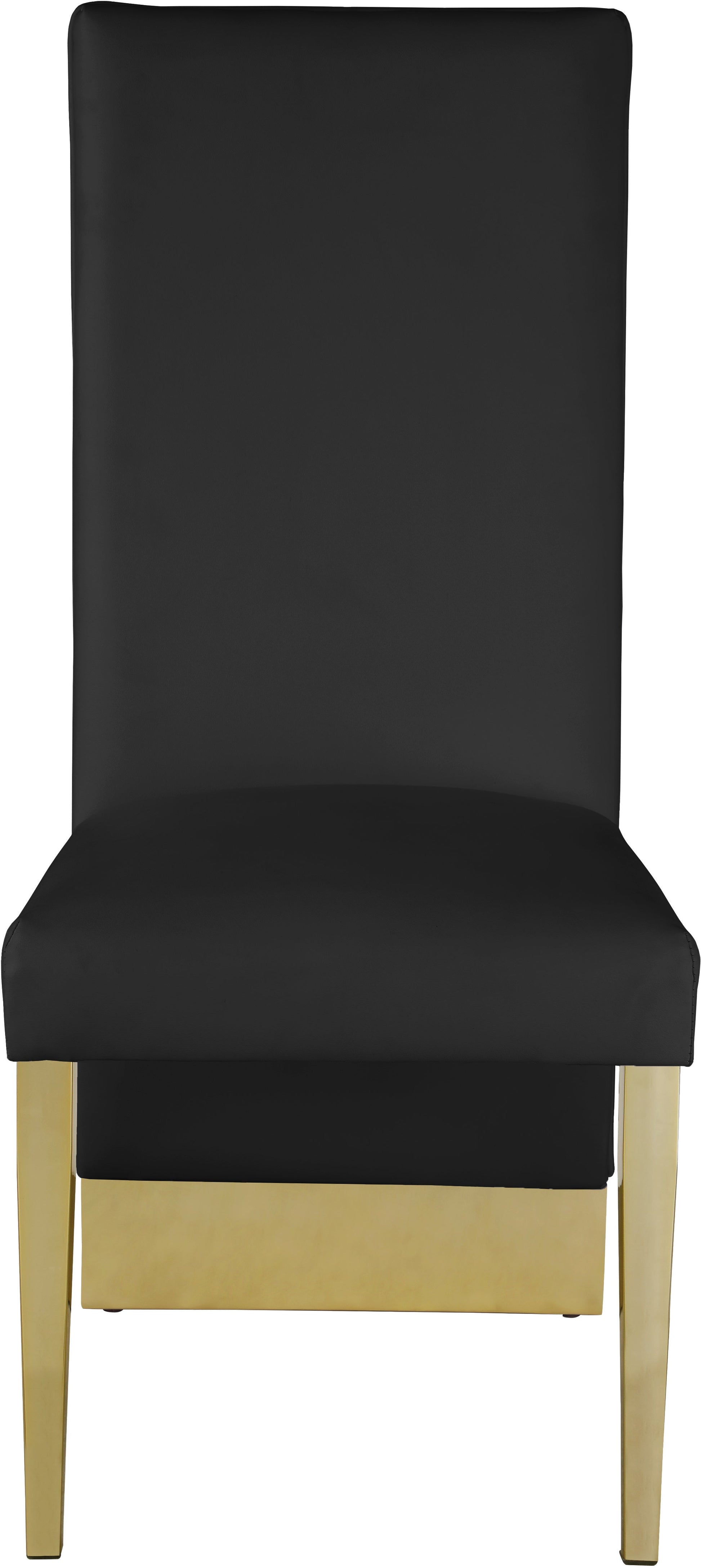 Porsha Faux Leather Dining Chair - Furniture Depot