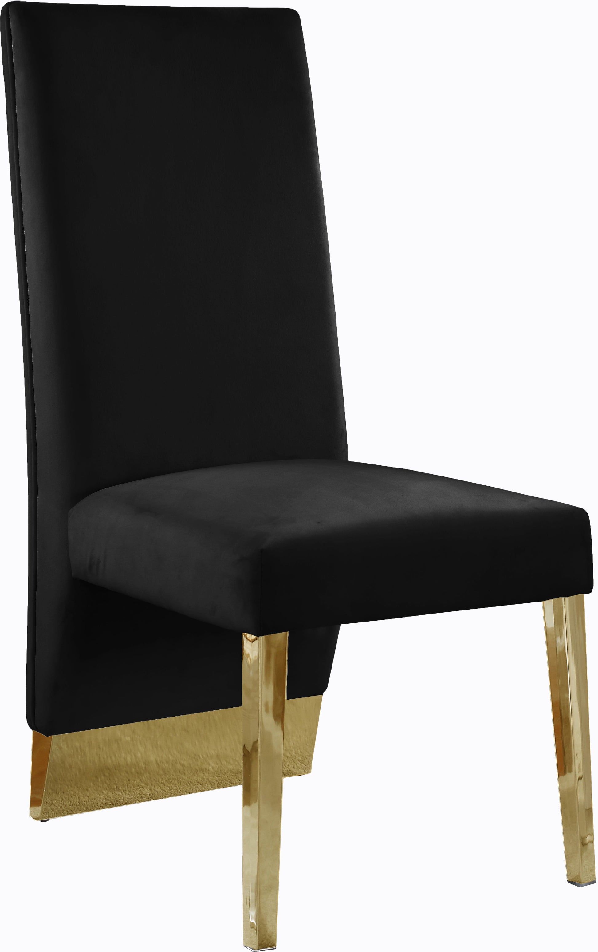 Porsha Velvet Dining Chair - Furniture Depot