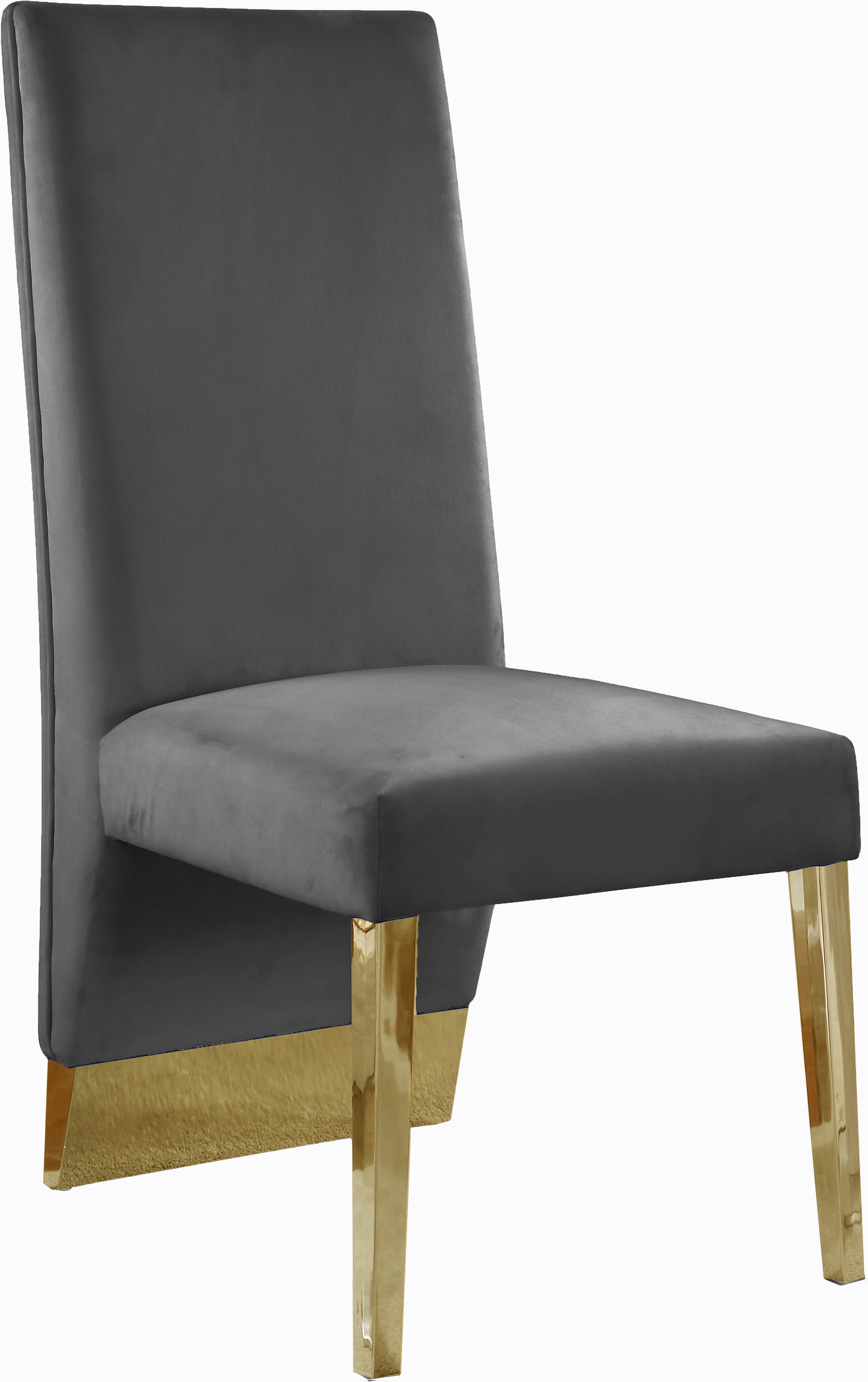 Porsha Velvet Dining Chair - Furniture Depot