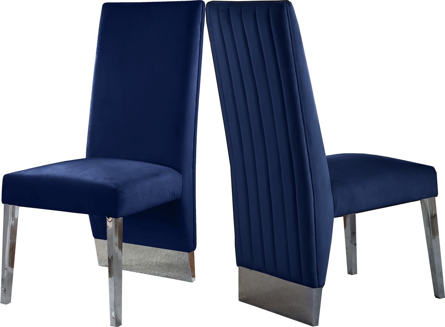 Porsha Velvet Dining Chair - Furniture Depot