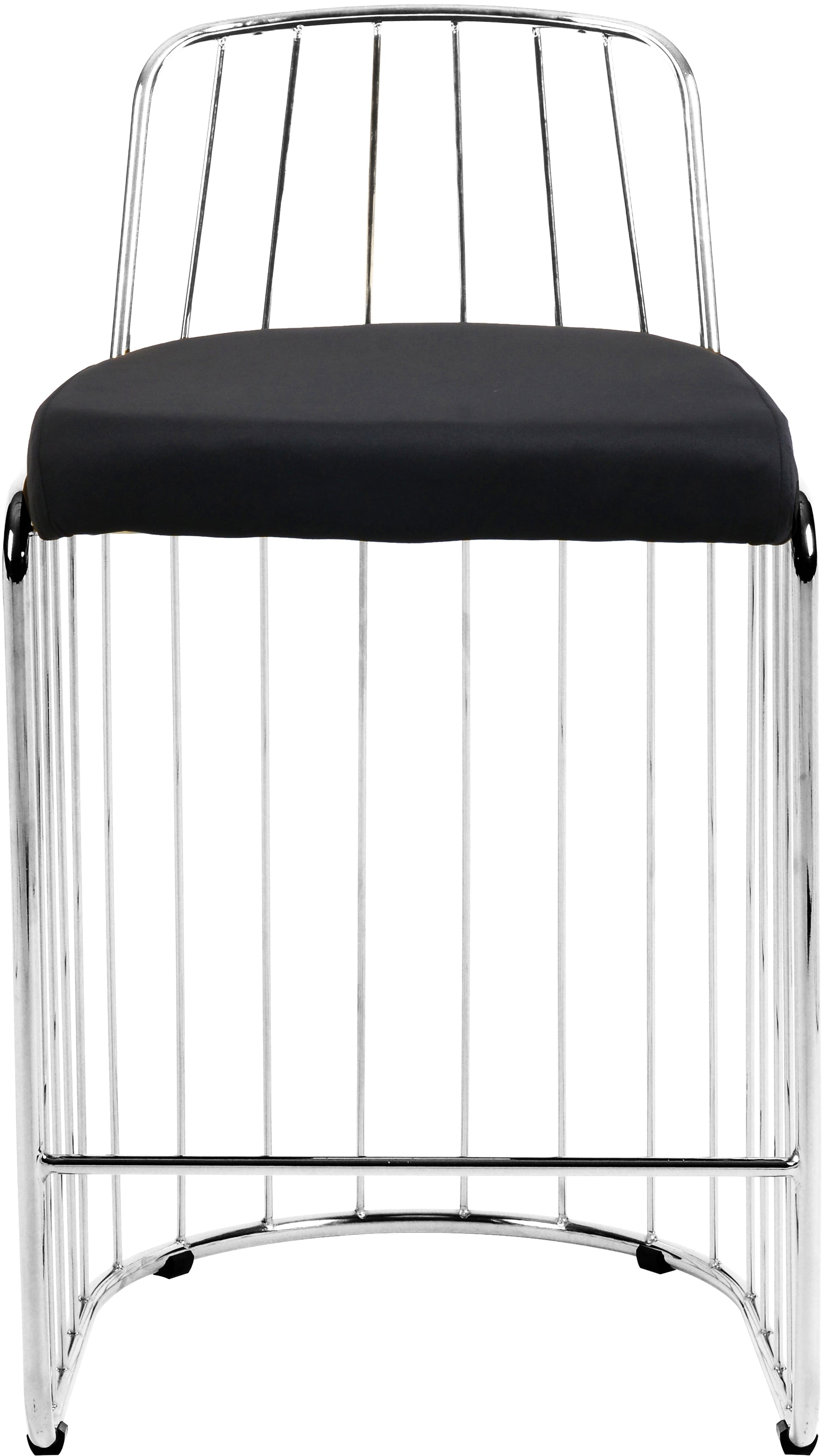 Gio Velvet Counter Stool - Furniture Depot