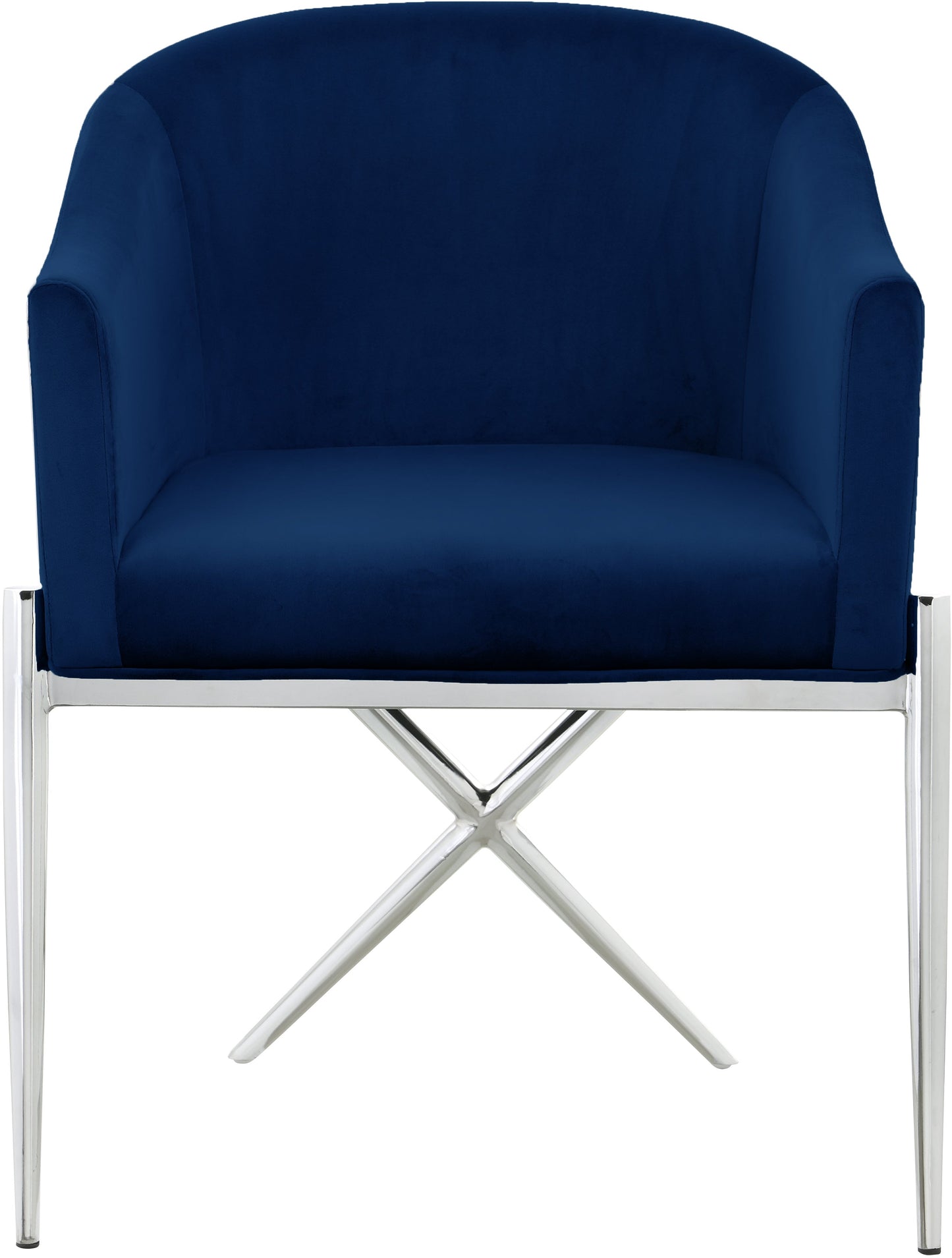 Xavier Velvet Dining Chair - Furniture Depot