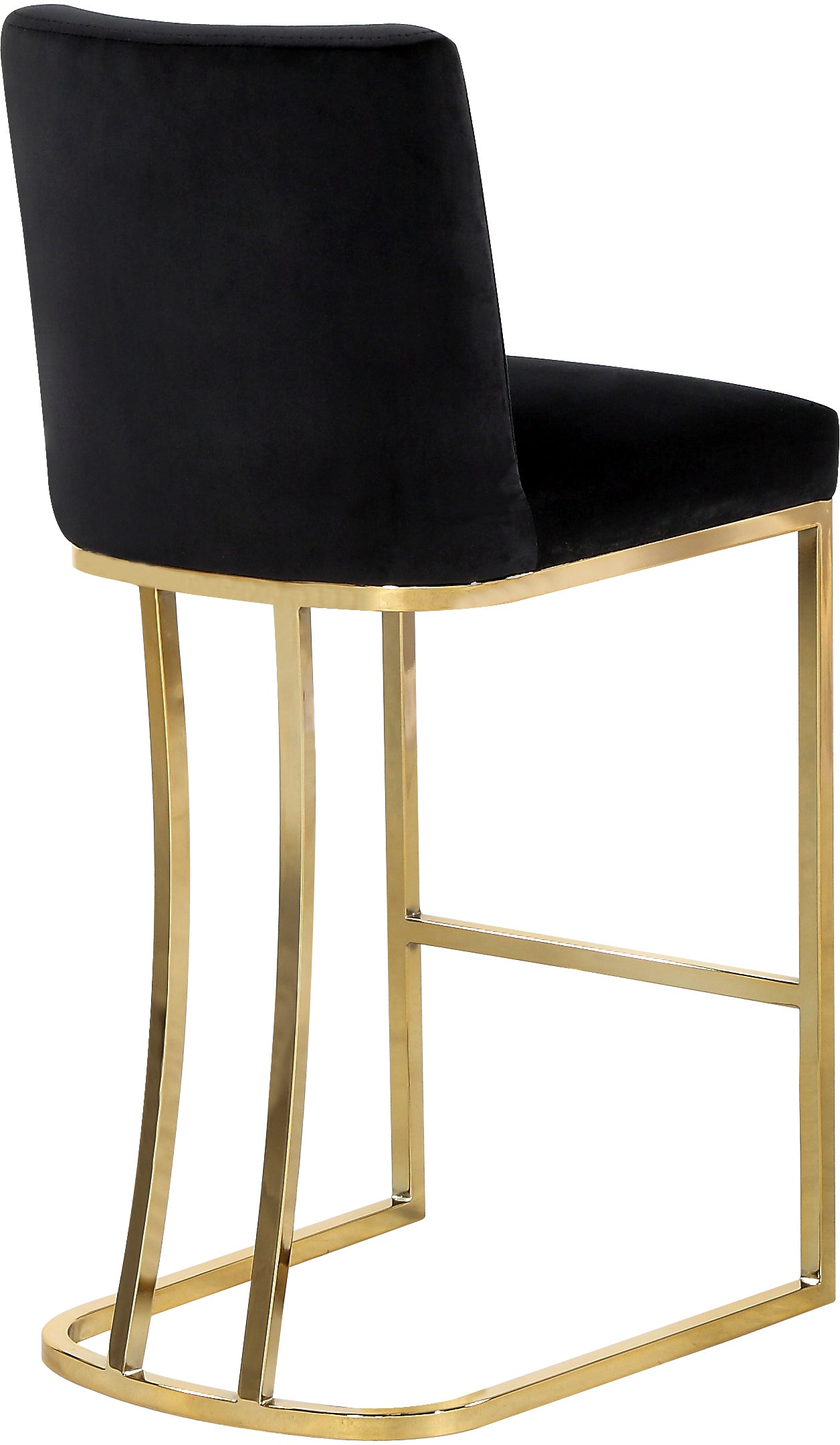 Heidi Velvet Stool - Furniture Depot