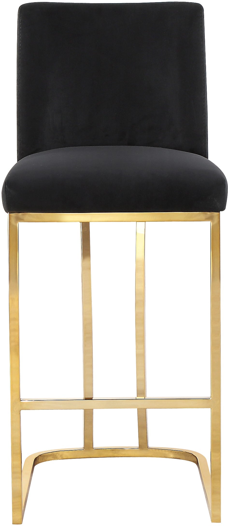 Heidi Velvet Stool - Furniture Depot