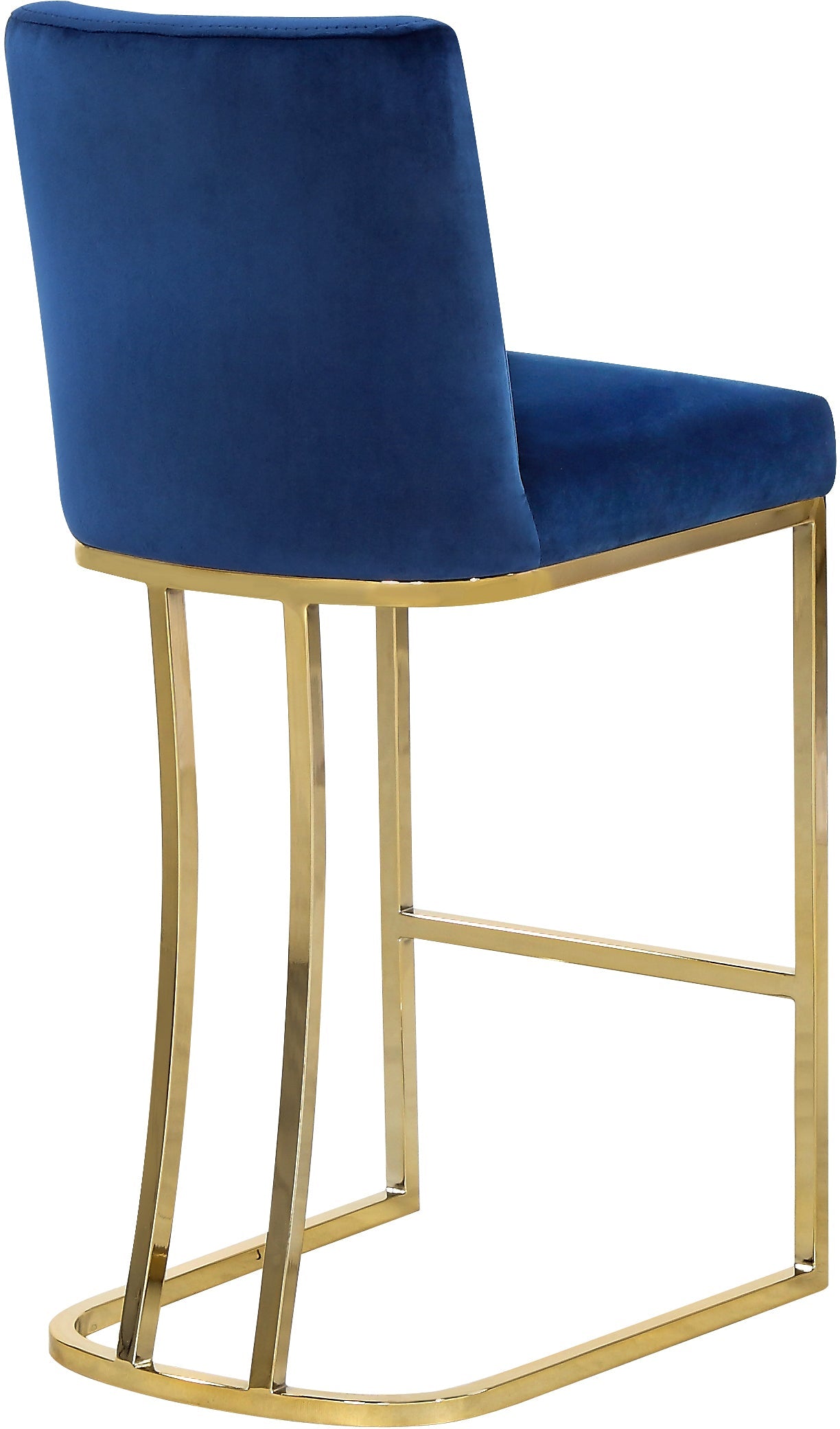 Heidi Velvet Stool - Furniture Depot