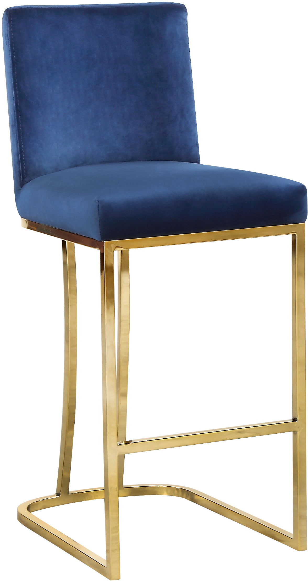 Heidi Velvet Stool - Furniture Depot