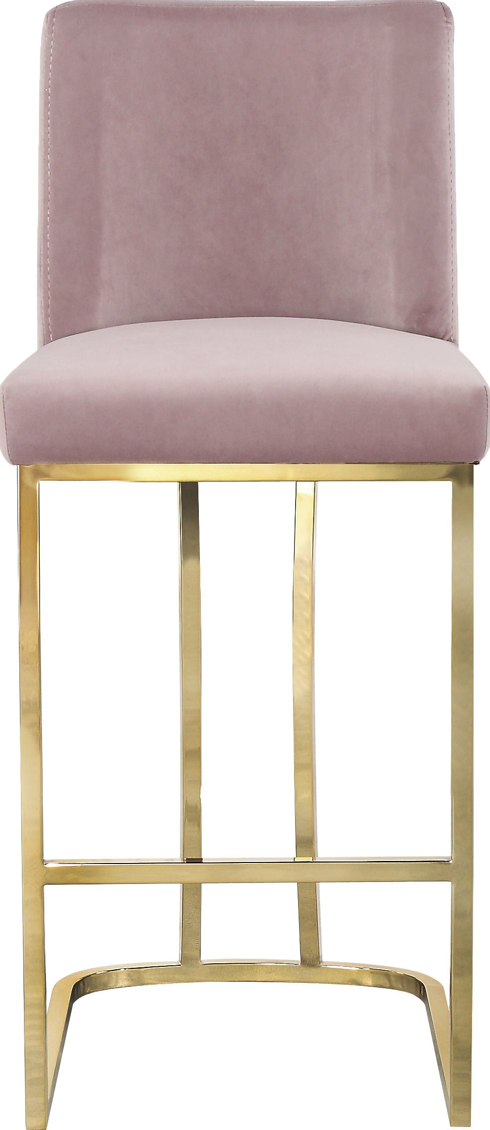 Heidi Velvet Stool - Furniture Depot