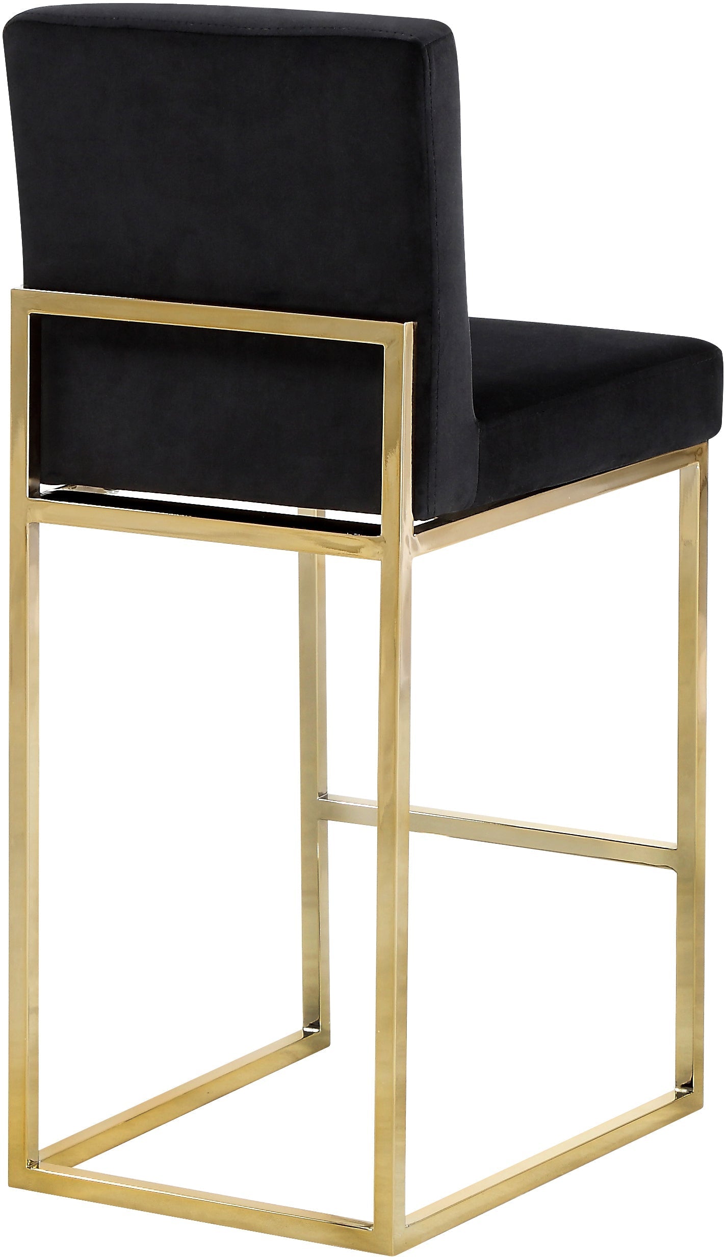 Giselle Velvet Stool - Furniture Depot