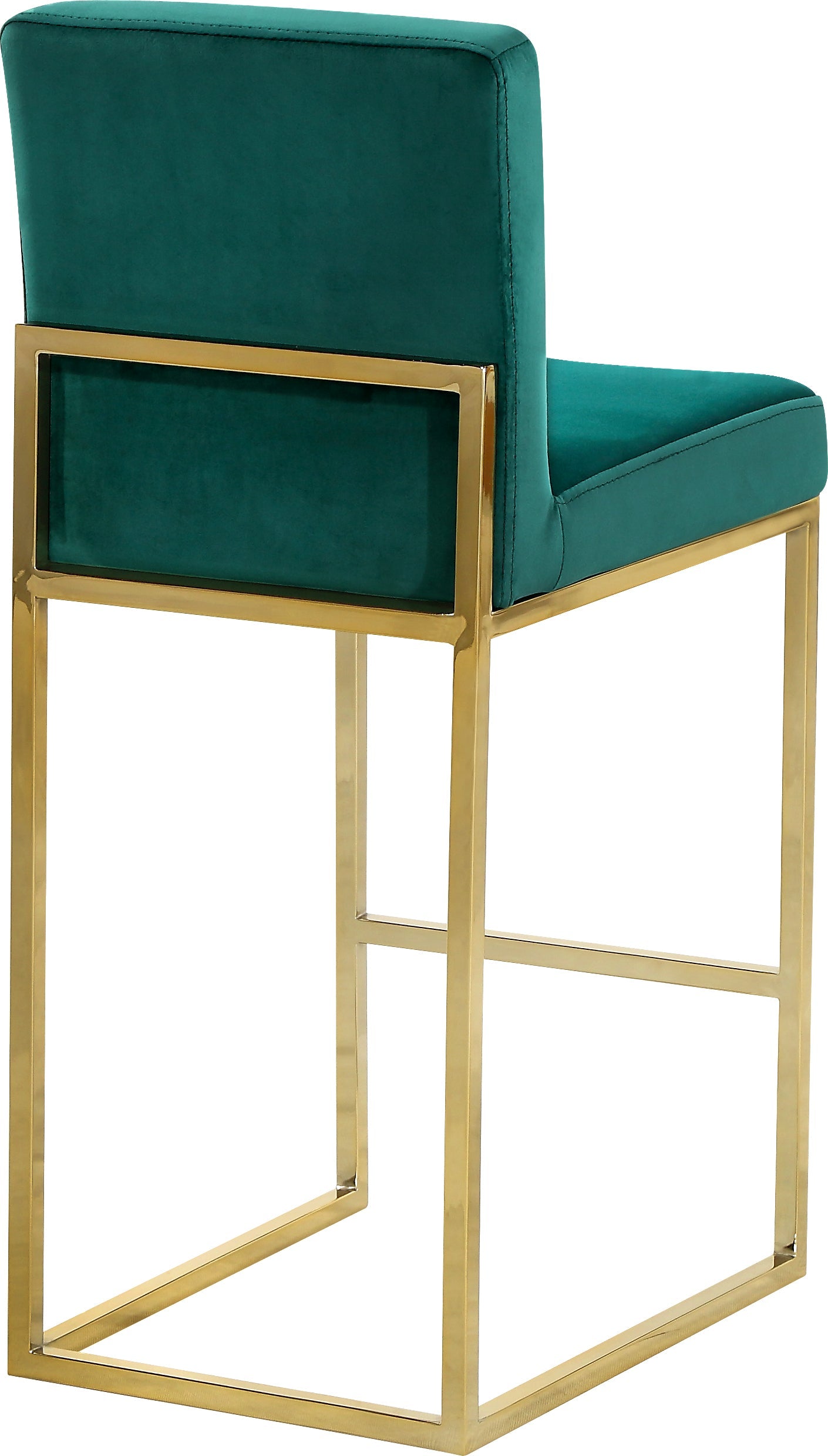 Giselle Velvet Stool - Furniture Depot