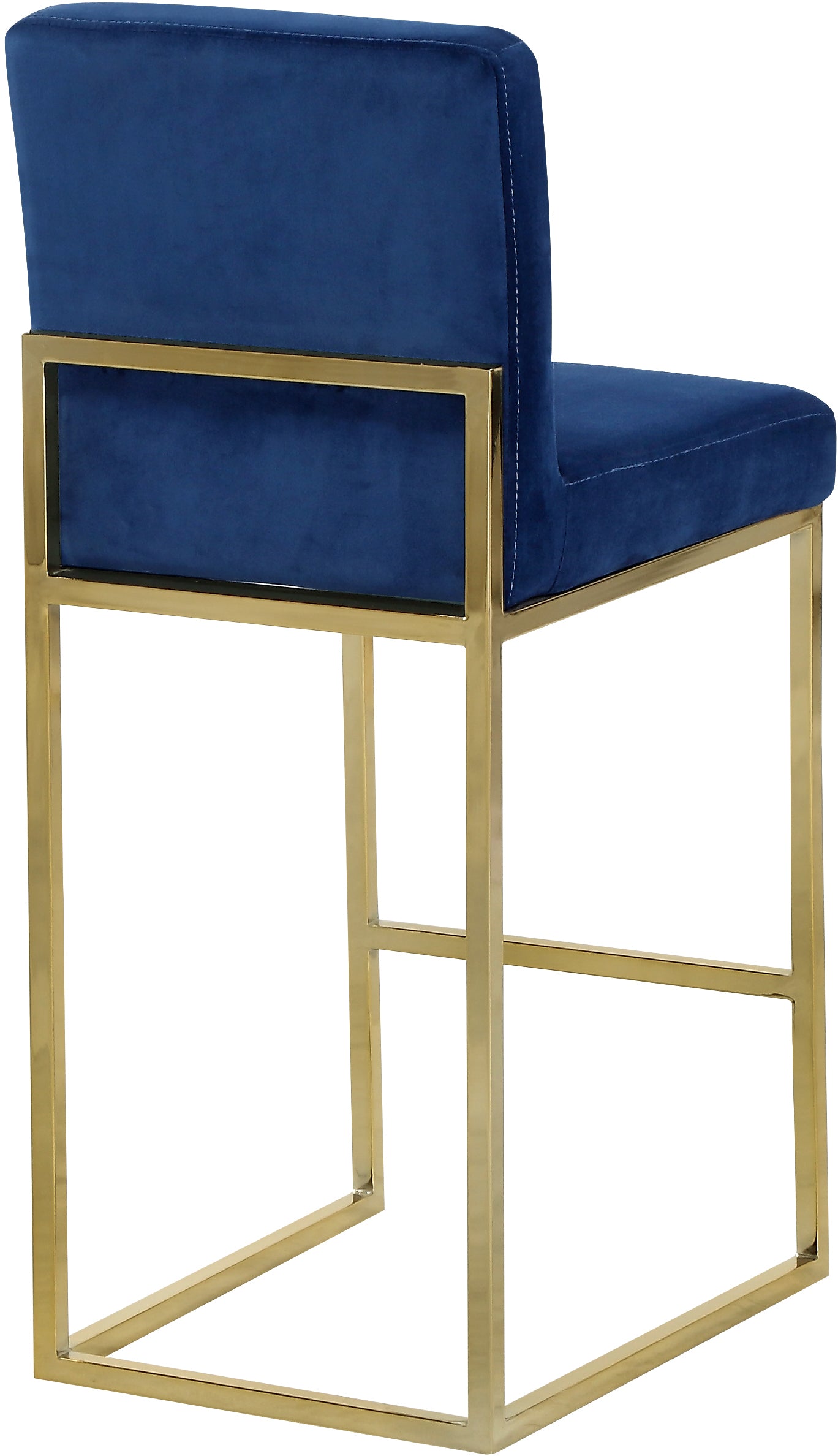 Giselle Velvet Stool - Furniture Depot