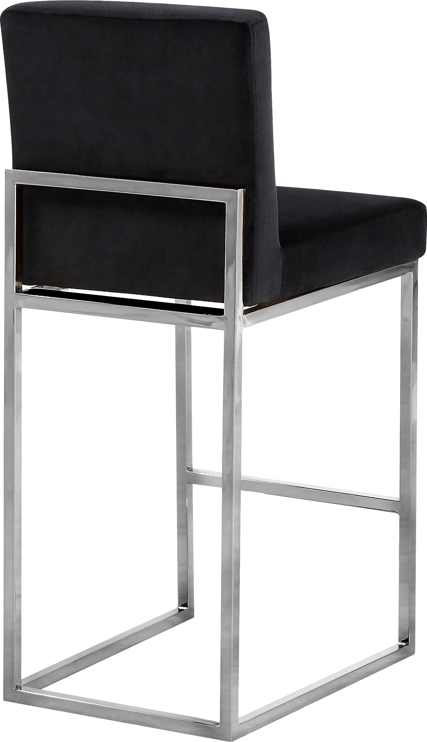 Giselle Velvet Stool - Furniture Depot