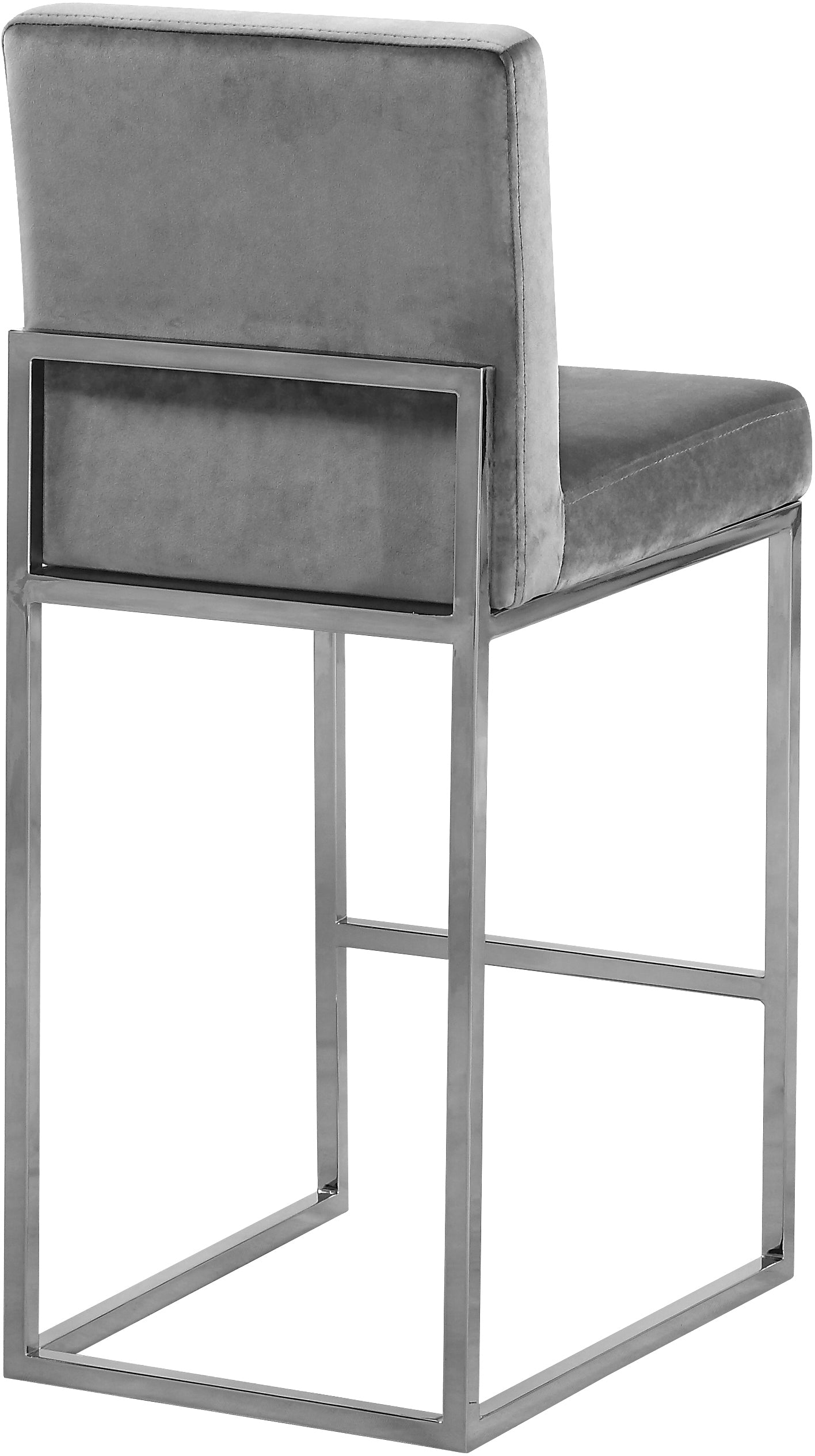 Giselle Velvet Stool - Furniture Depot
