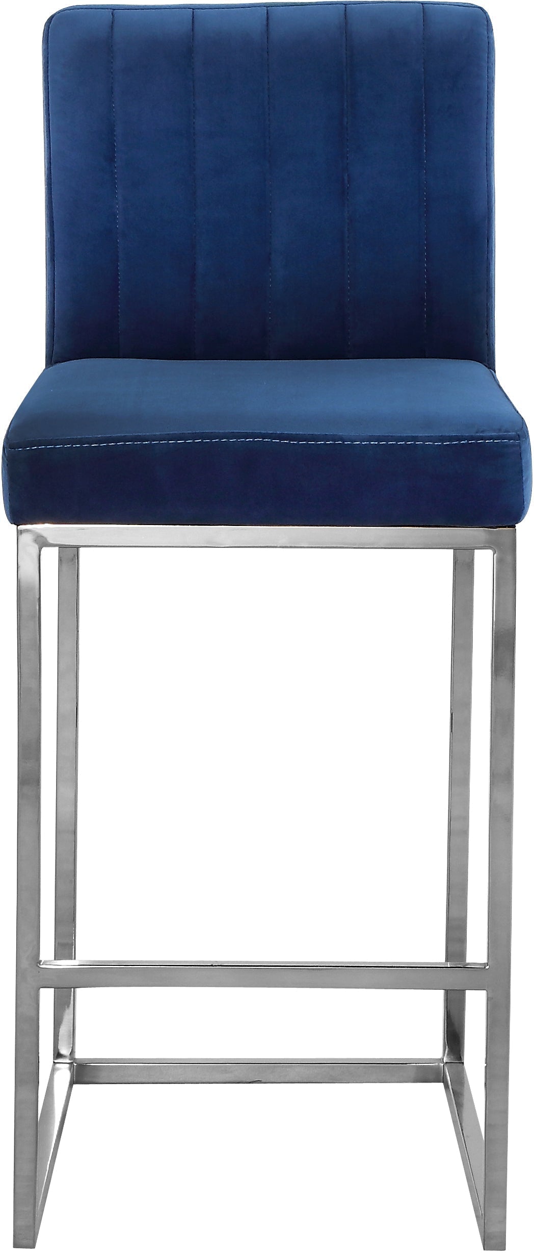 Giselle Velvet Stool - Furniture Depot