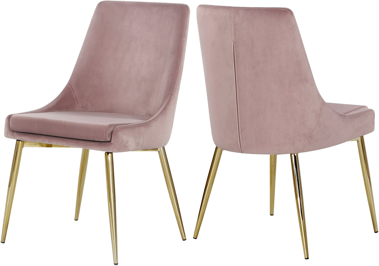 Karina Velvet Dining Chair - Furniture Depot