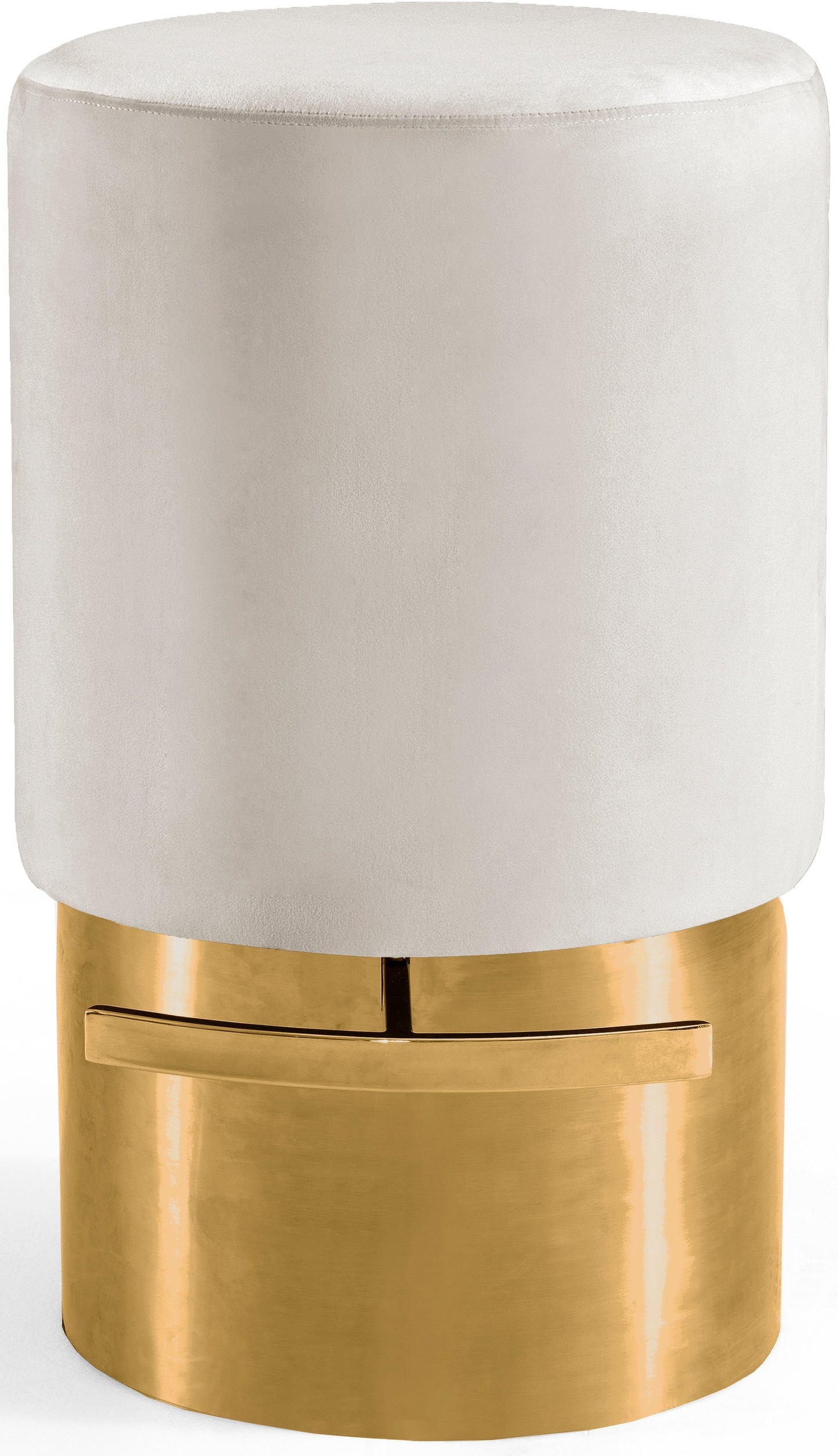 Liv Black Velvet Stool - Furniture Depot (7679017156856)