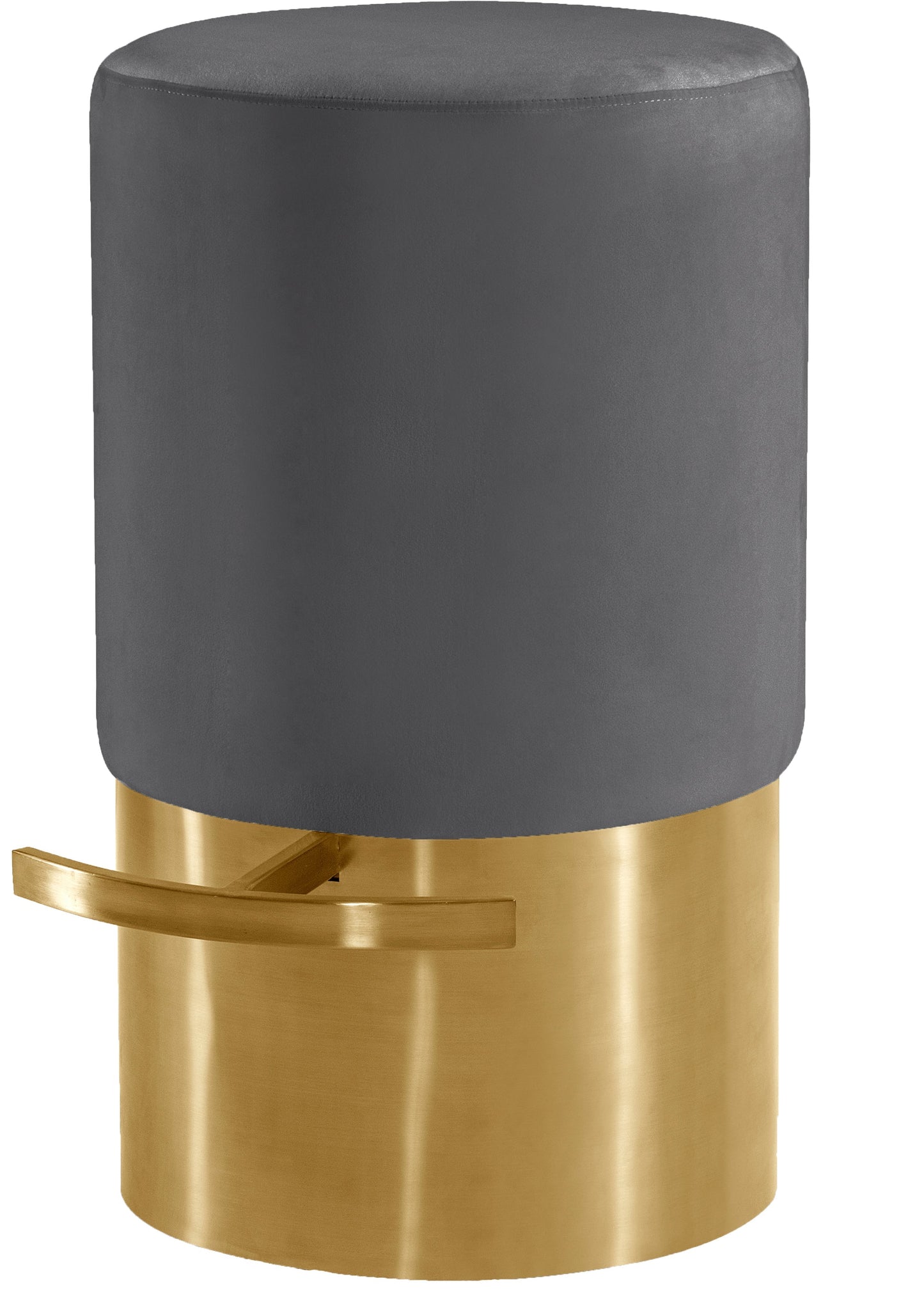 Liv Black Velvet Stool - Furniture Depot (7679017156856)