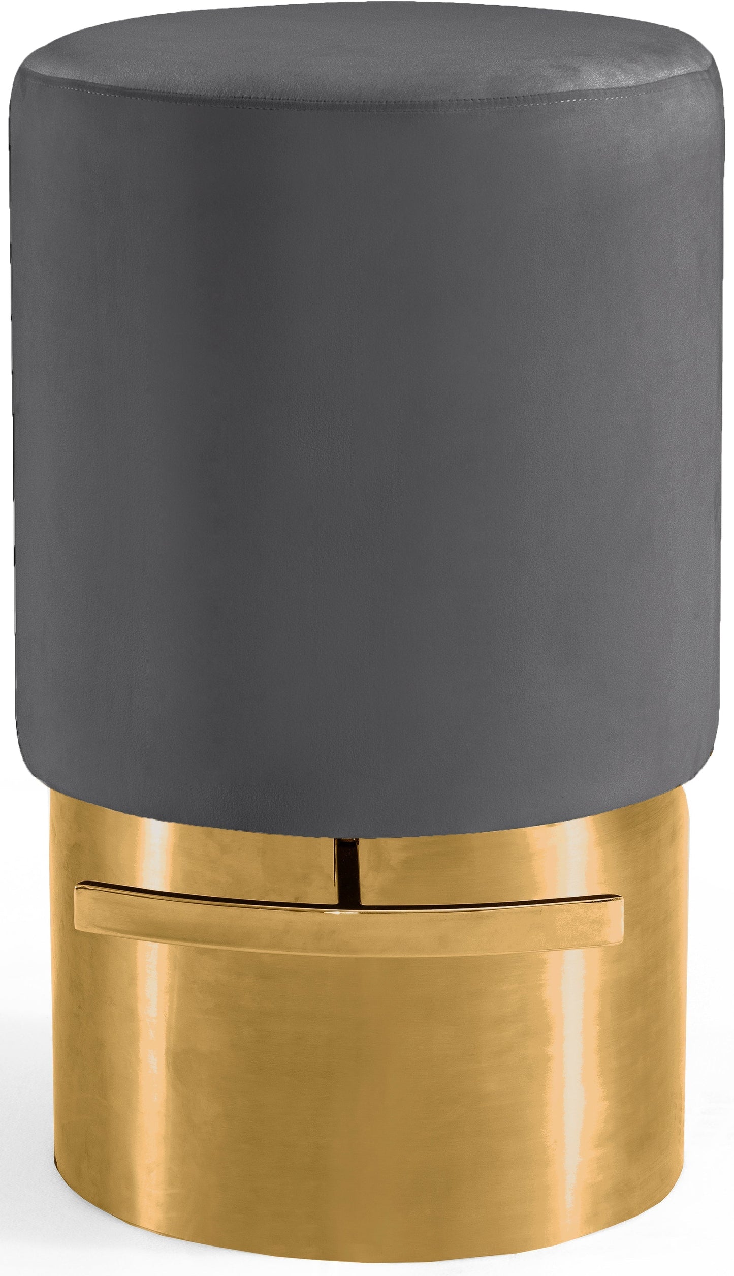 Liv Black Velvet Stool - Furniture Depot (7679017156856)