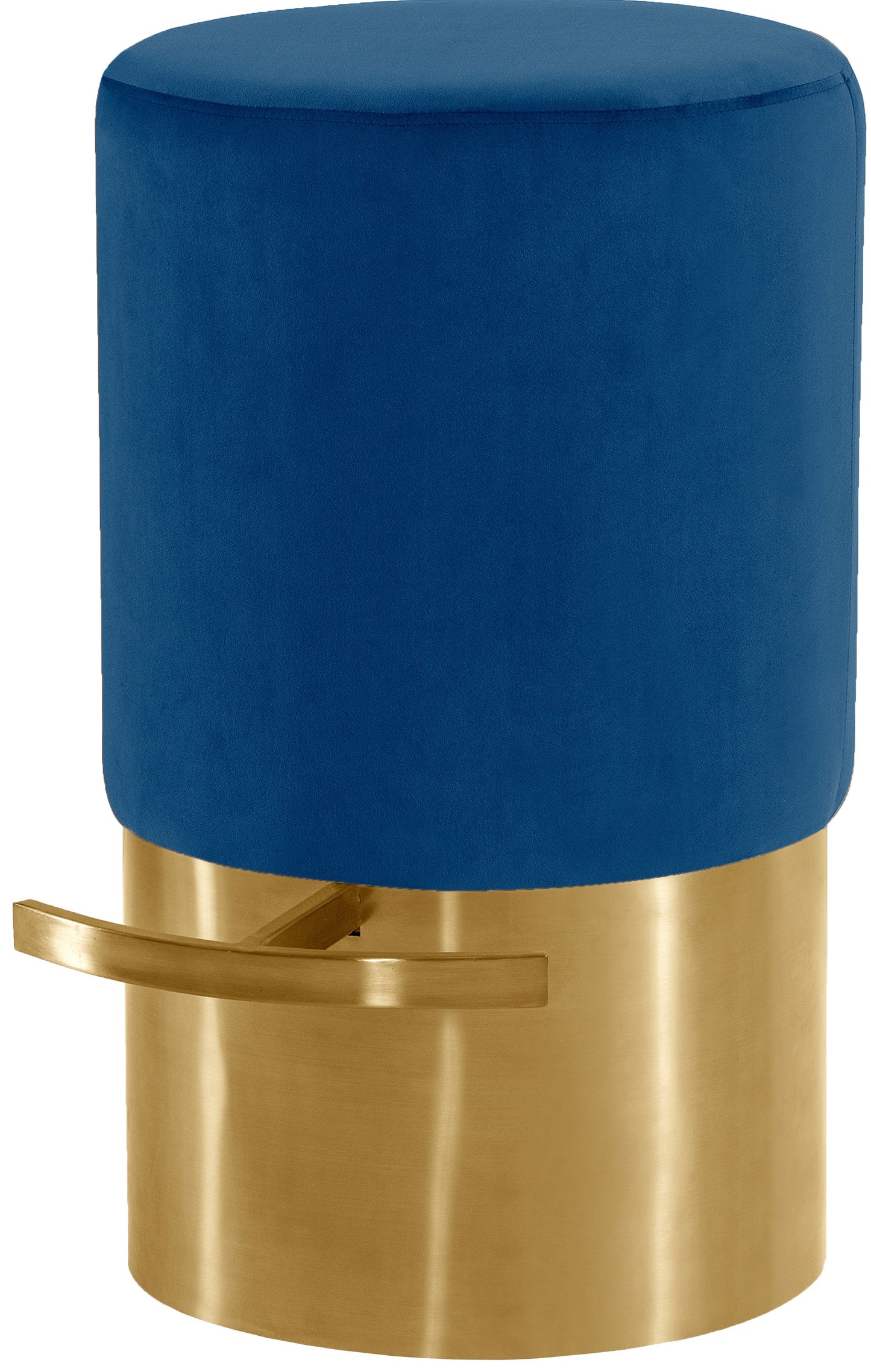 Liv Black Velvet Stool - Furniture Depot (7679017156856)